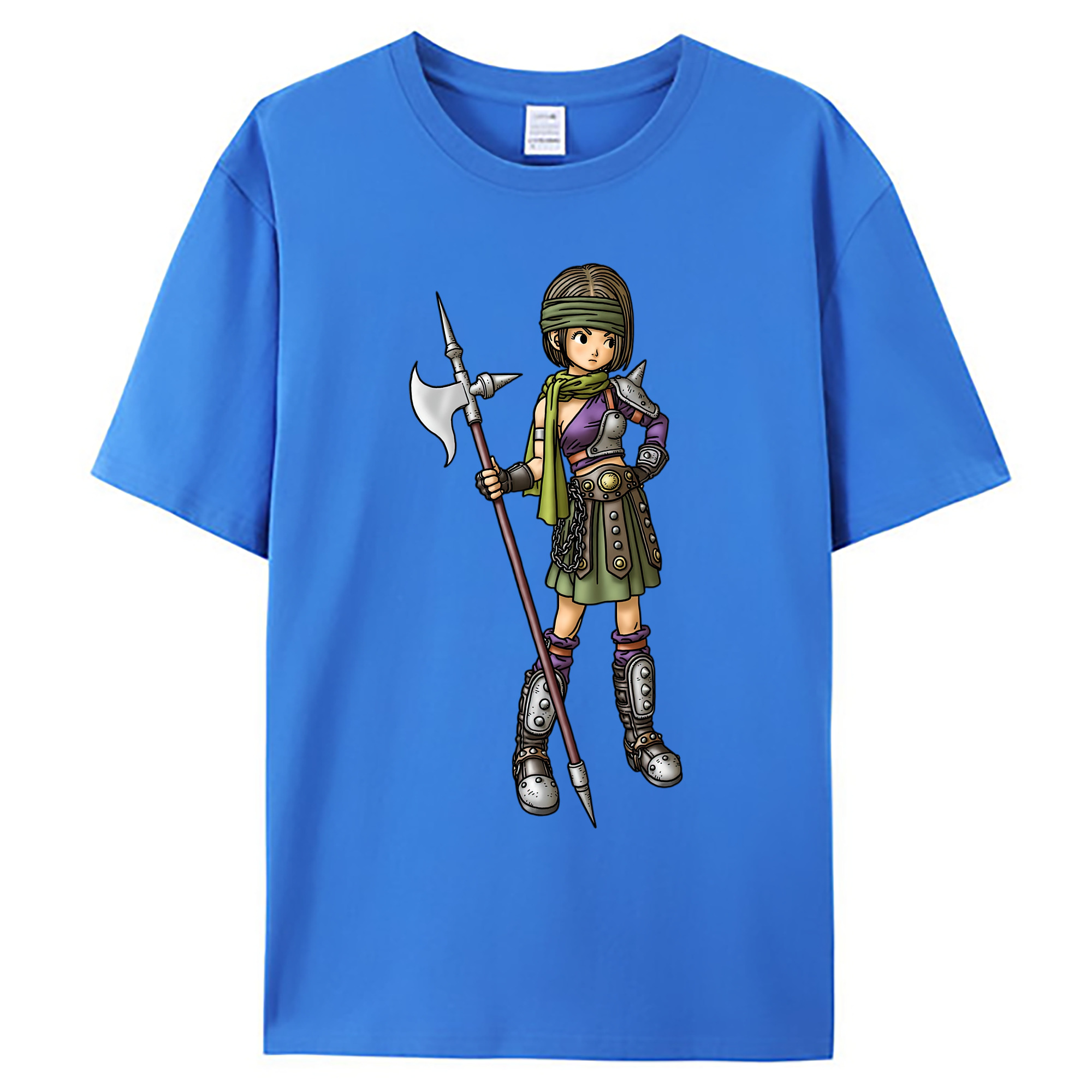 （画像用） ドラゴンクエスト Doragon Kuesuto Dragon Quest 綿100％ メンズ半袖Tシャツ｜肌触りやわらか＆通気性