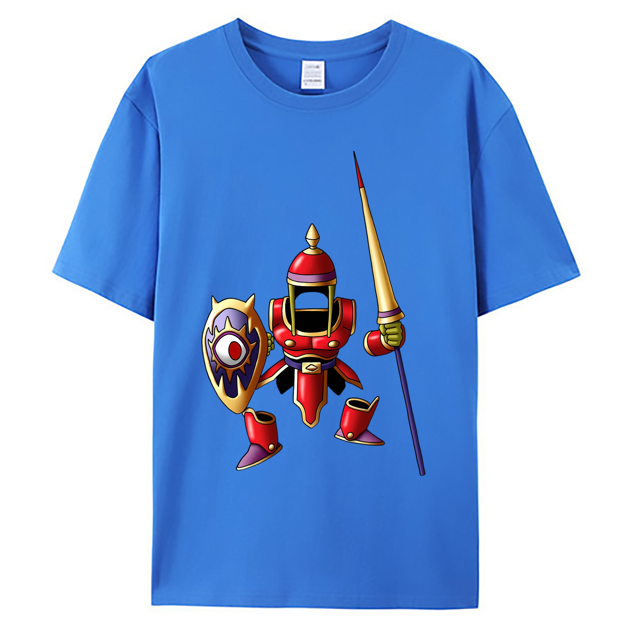 （画像用） ドラゴンクエスト Doragon Kuesuto Dragon Quest 綿100％ メンズ半袖Tシャツ｜肌触りやわらか＆通気性