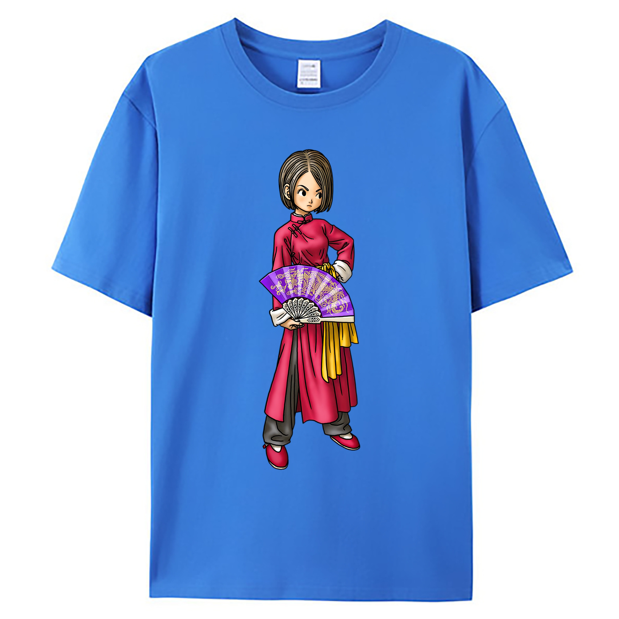 （画像用） ドラゴンクエスト Doragon Kuesuto Dragon Quest 綿100％ メンズ半袖Tシャツ｜肌触りやわらか＆通気性