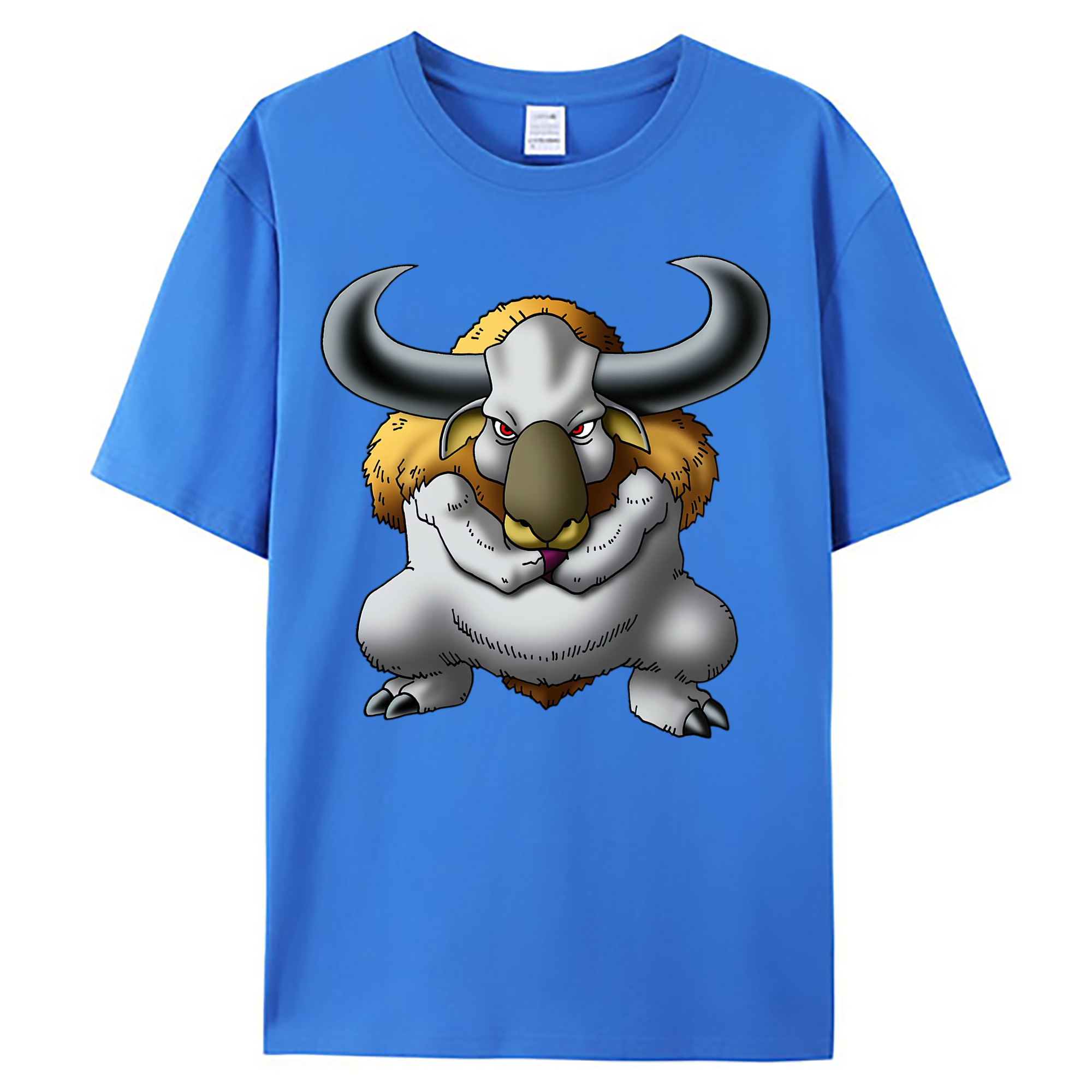 （画像用） ドラゴンクエスト Doragon Kuesuto Dragon Quest 綿100％ メンズ半袖Tシャツ｜肌触りやわらか＆通気性