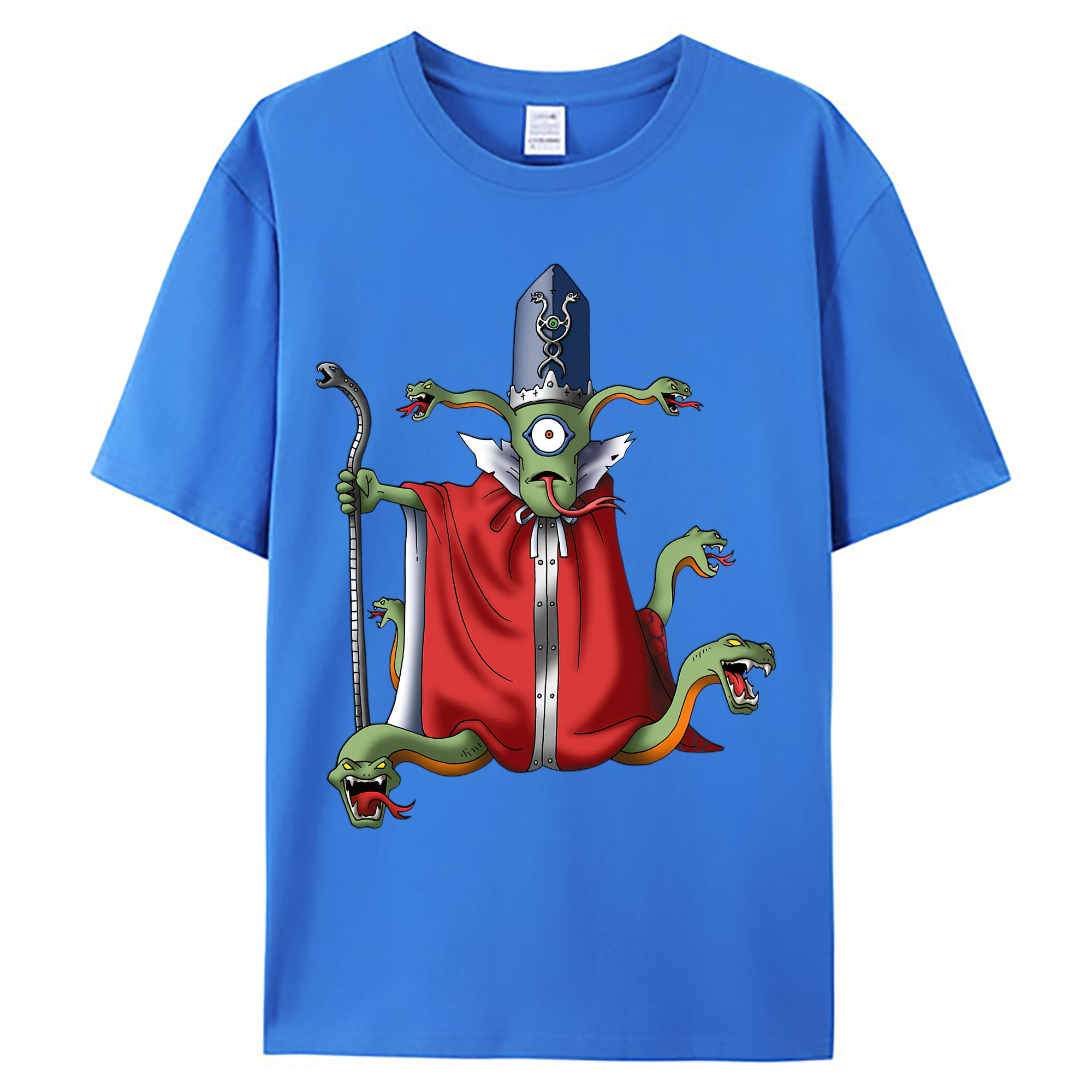 （画像用） ドラゴンクエスト Doragon Kuesuto Dragon Quest 綿100％ メンズ半袖Tシャツ｜肌触りやわらか＆通気性