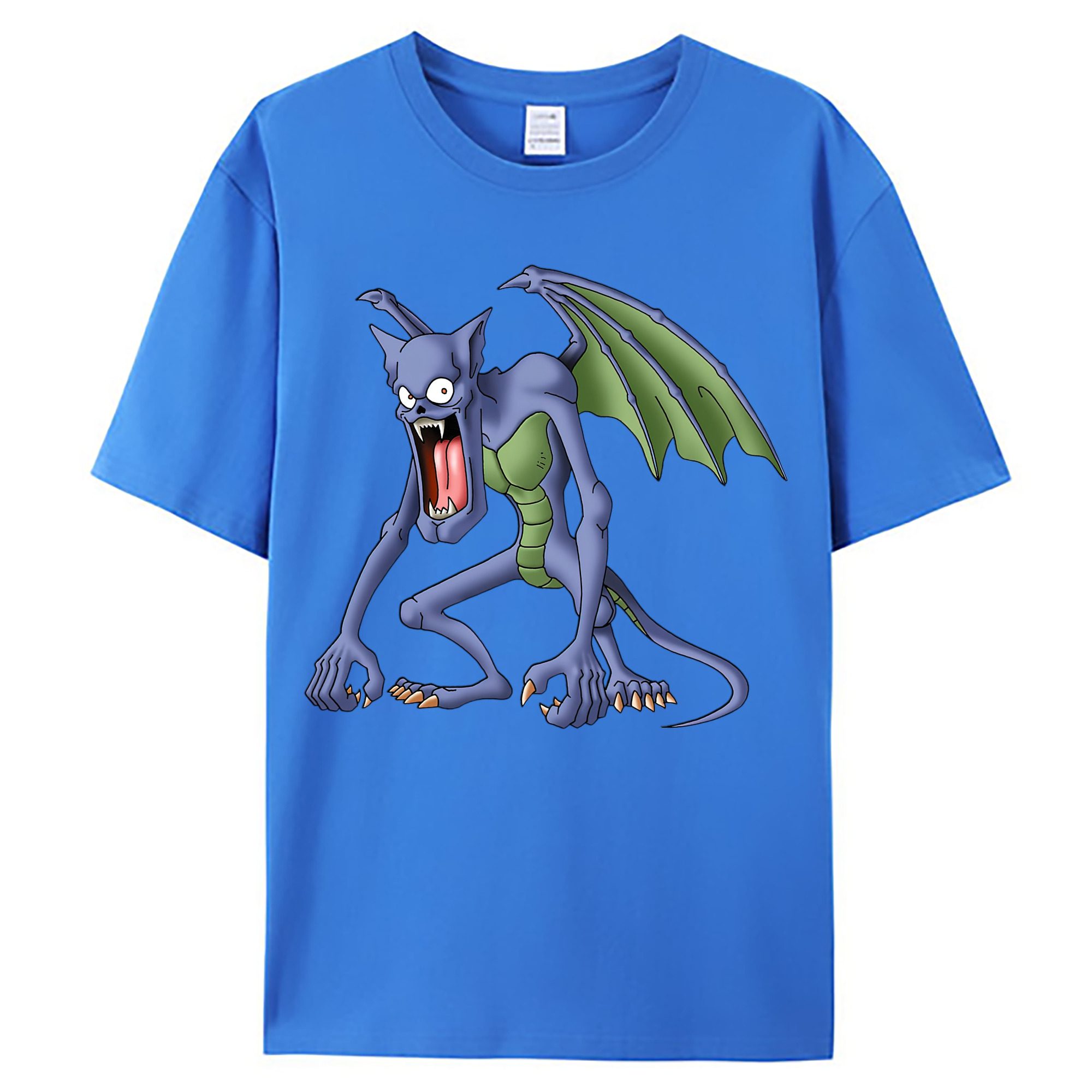 （画像用） ドラゴンクエスト Doragon Kuesuto Dragon Quest 綿100％ メンズ半袖Tシャツ｜肌触りやわらか＆通気性