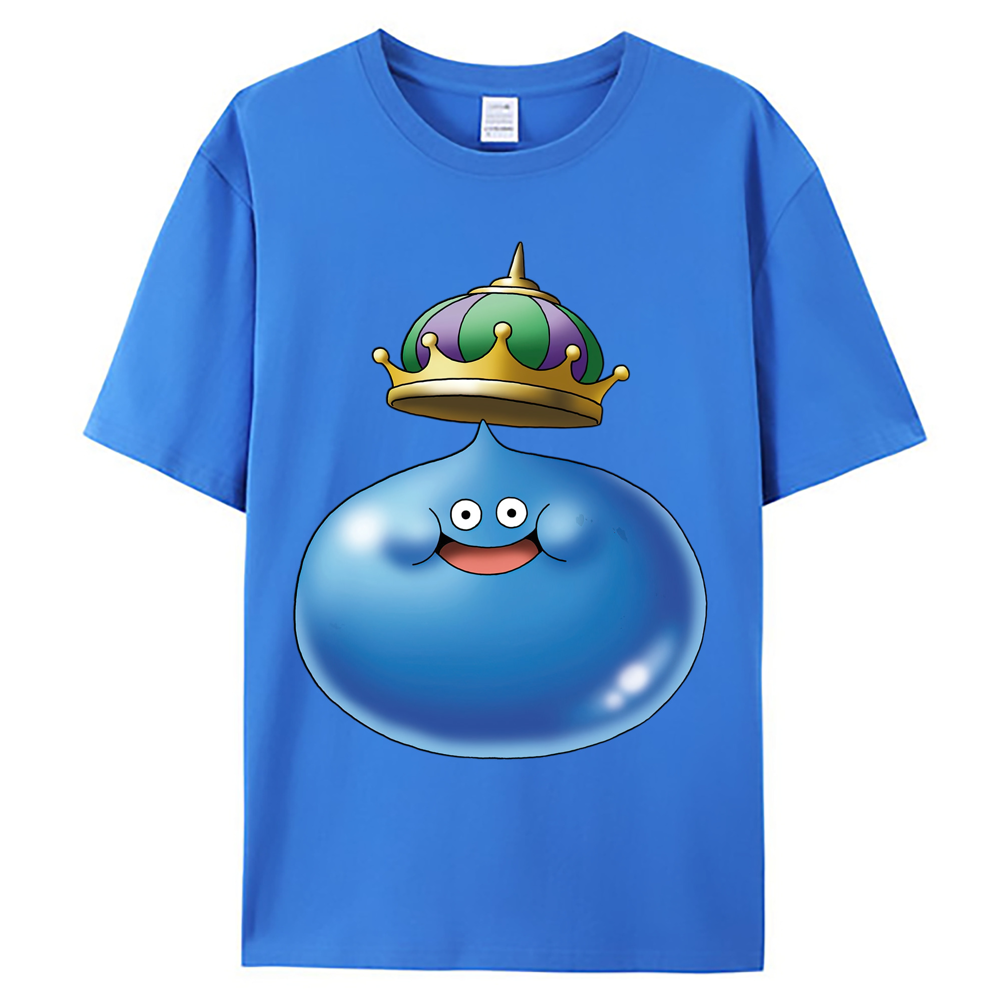 （画像用） ドラゴンクエスト Doragon Kuesuto Dragon Quest 綿100％ メンズ半袖Tシャツ｜肌触りやわらか＆通気性
