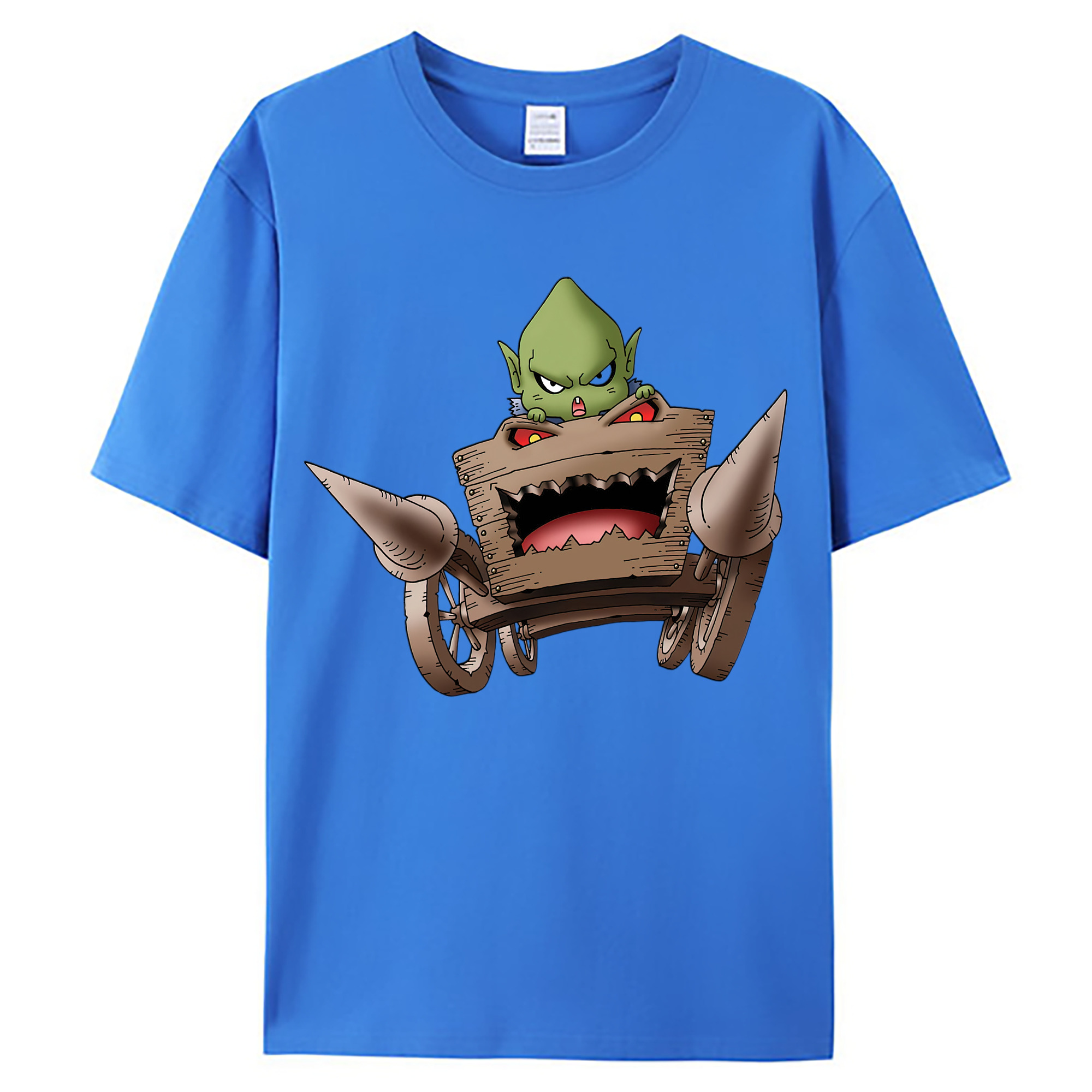 （画像用） ドラゴンクエスト Doragon Kuesuto Dragon Quest 綿100％ メンズ半袖Tシャツ｜肌触りやわらか＆通気性