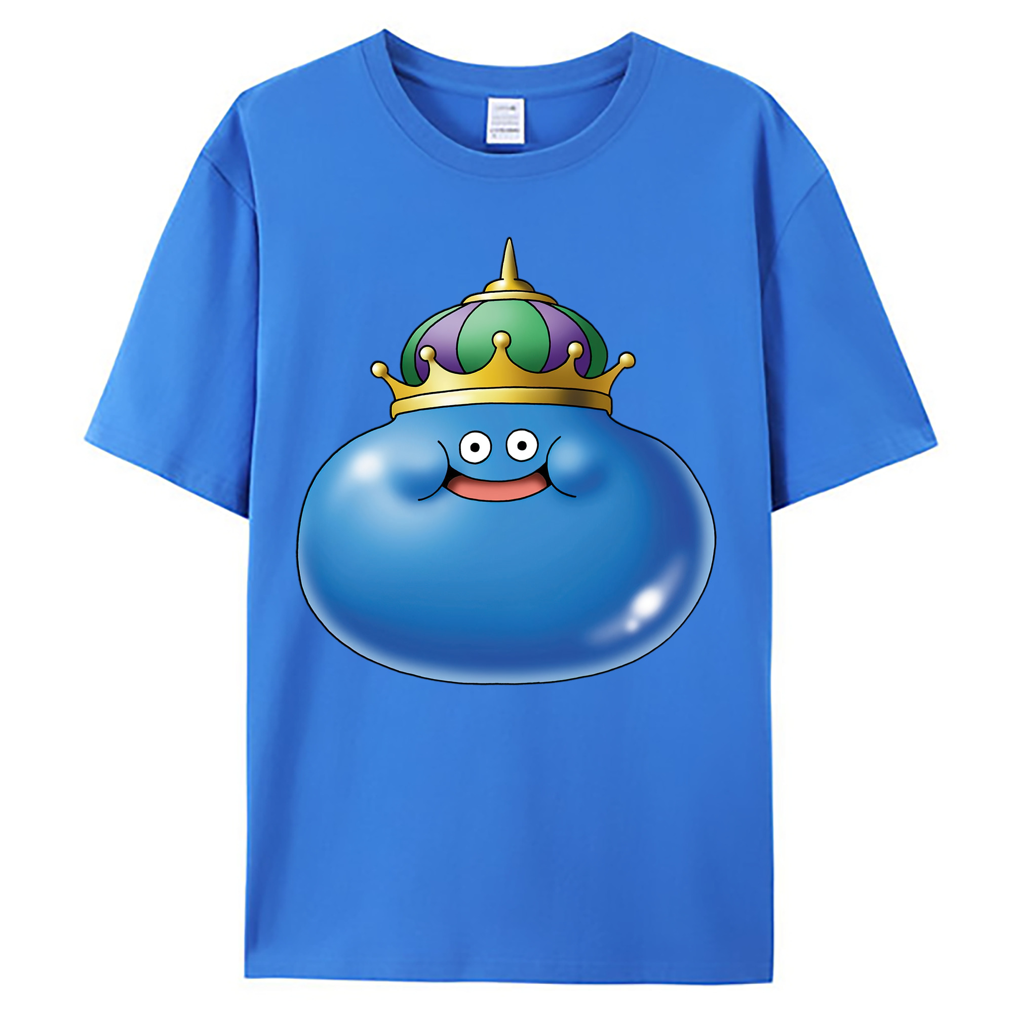 （画像用） ドラゴンクエスト Doragon Kuesuto Dragon Quest 綿100％ メンズ半袖Tシャツ｜肌触りやわらか＆通気性
