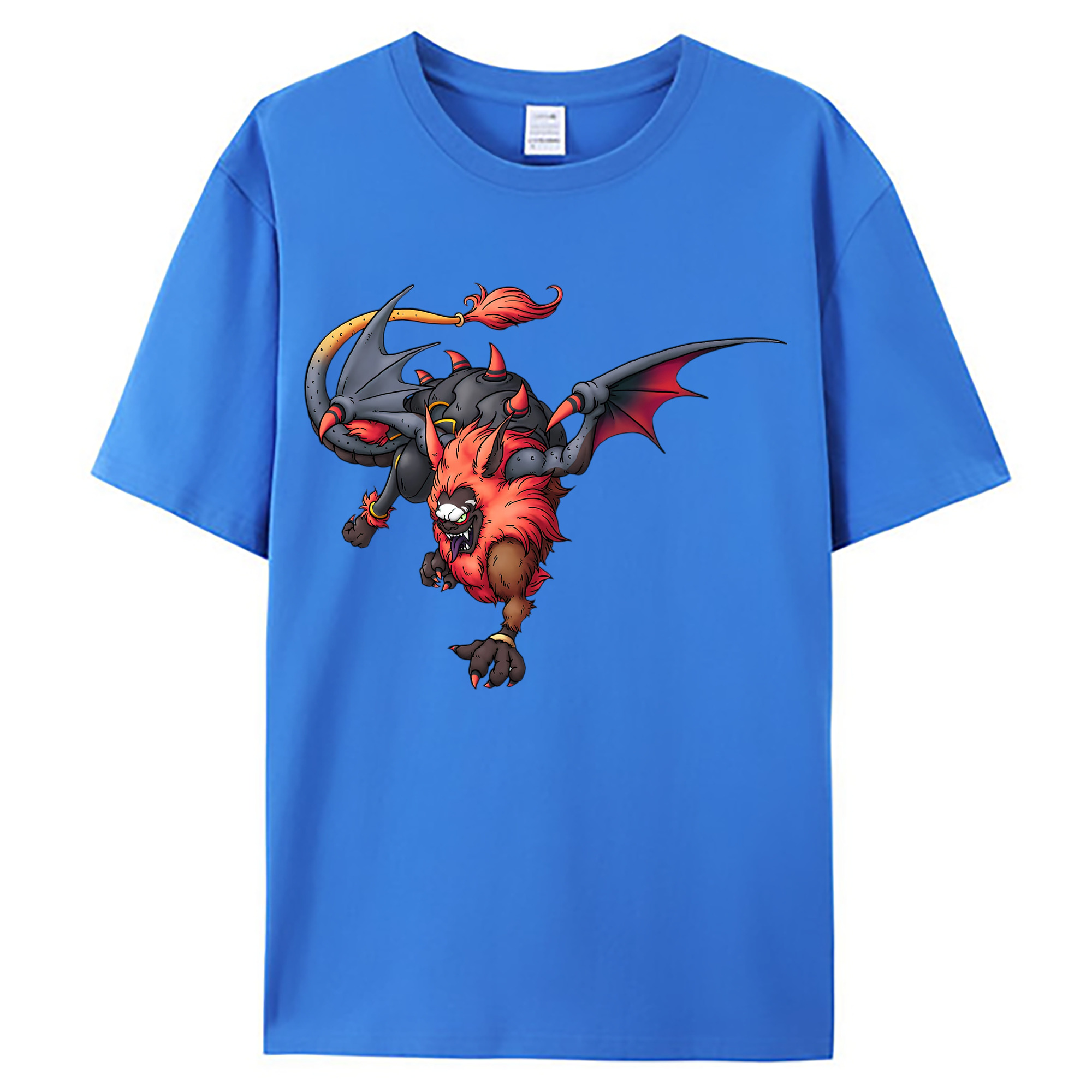 （画像用） ドラゴンクエスト Doragon Kuesuto Dragon Quest 綿100％ メンズ半袖Tシャツ｜肌触りやわらか＆通気性