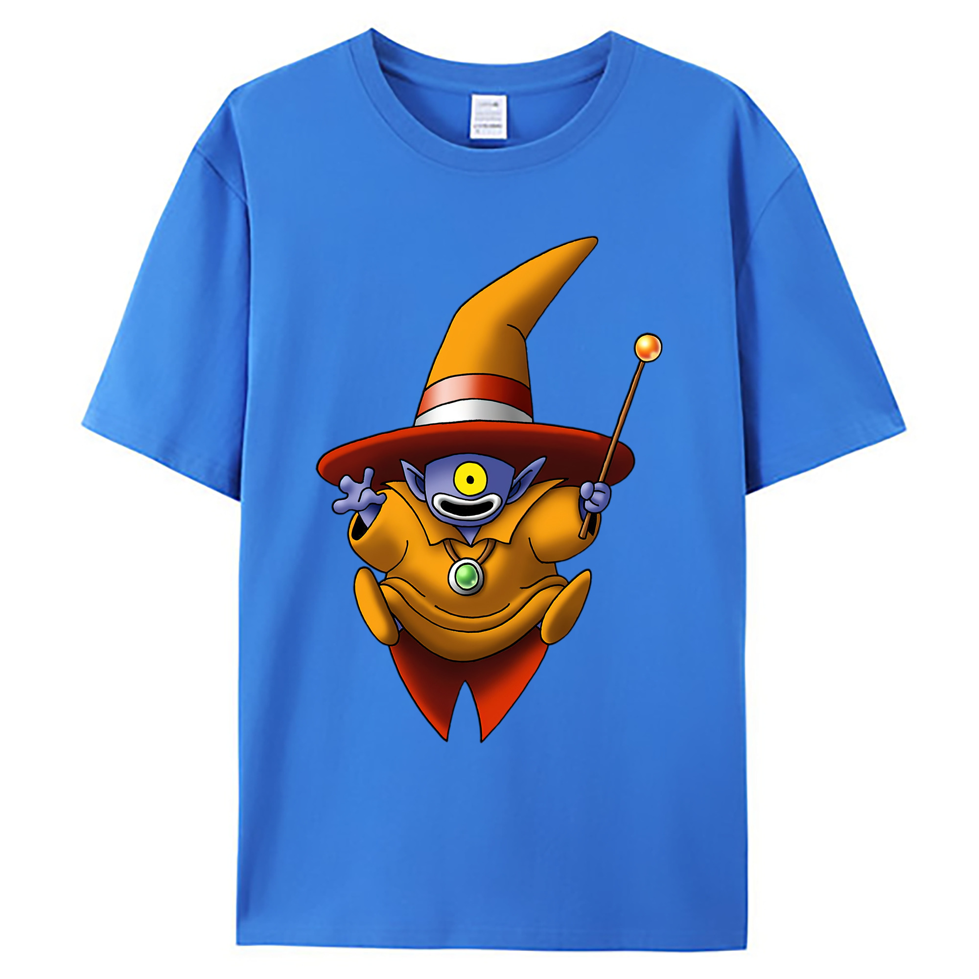 （画像用） ドラゴンクエスト Doragon Kuesuto Dragon Quest 綿100％ メンズ半袖Tシャツ｜肌触りやわらか＆通気性