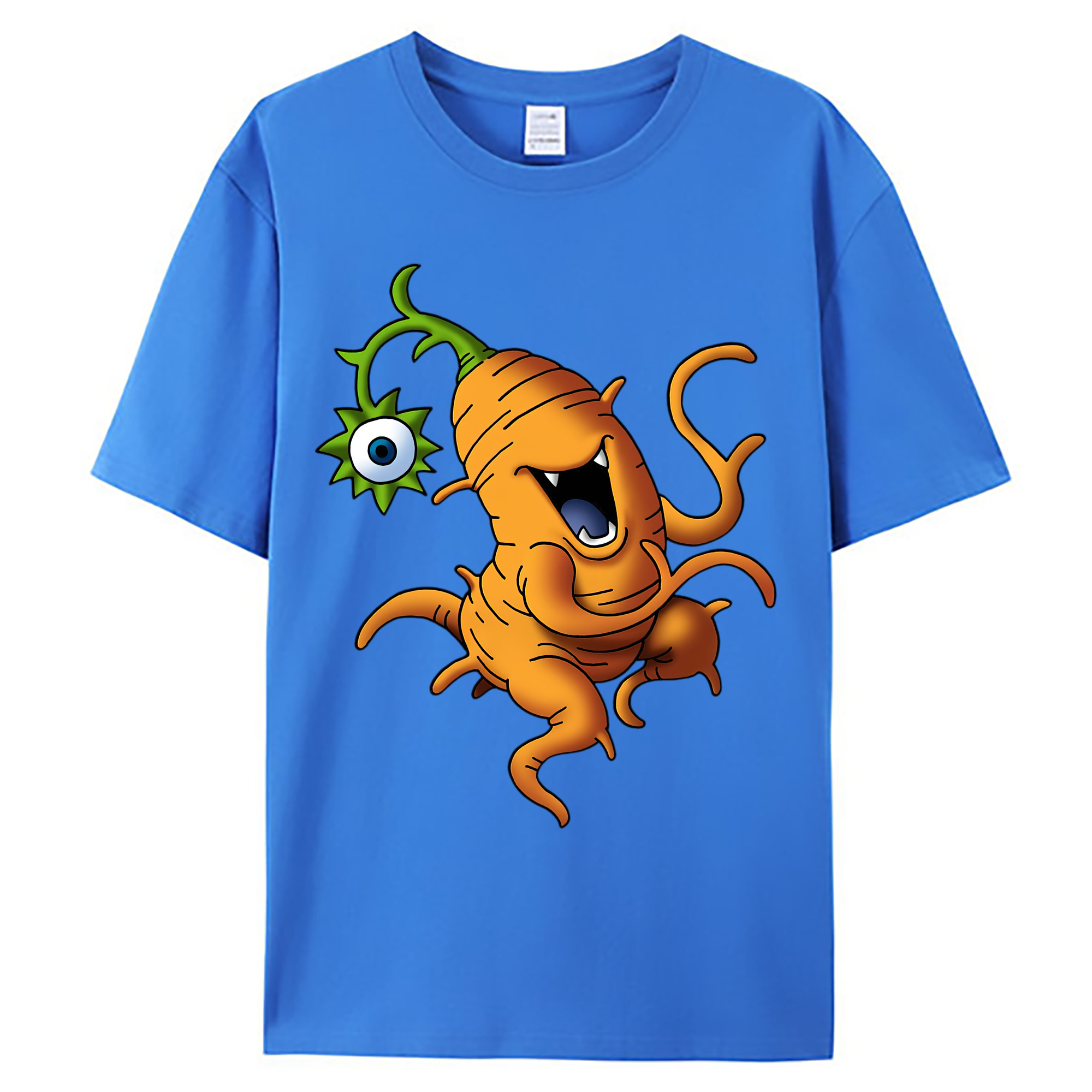 （画像用） ドラゴンクエスト Doragon Kuesuto Dragon Quest 綿100％ メンズ半袖Tシャツ｜肌触りやわらか＆通気性