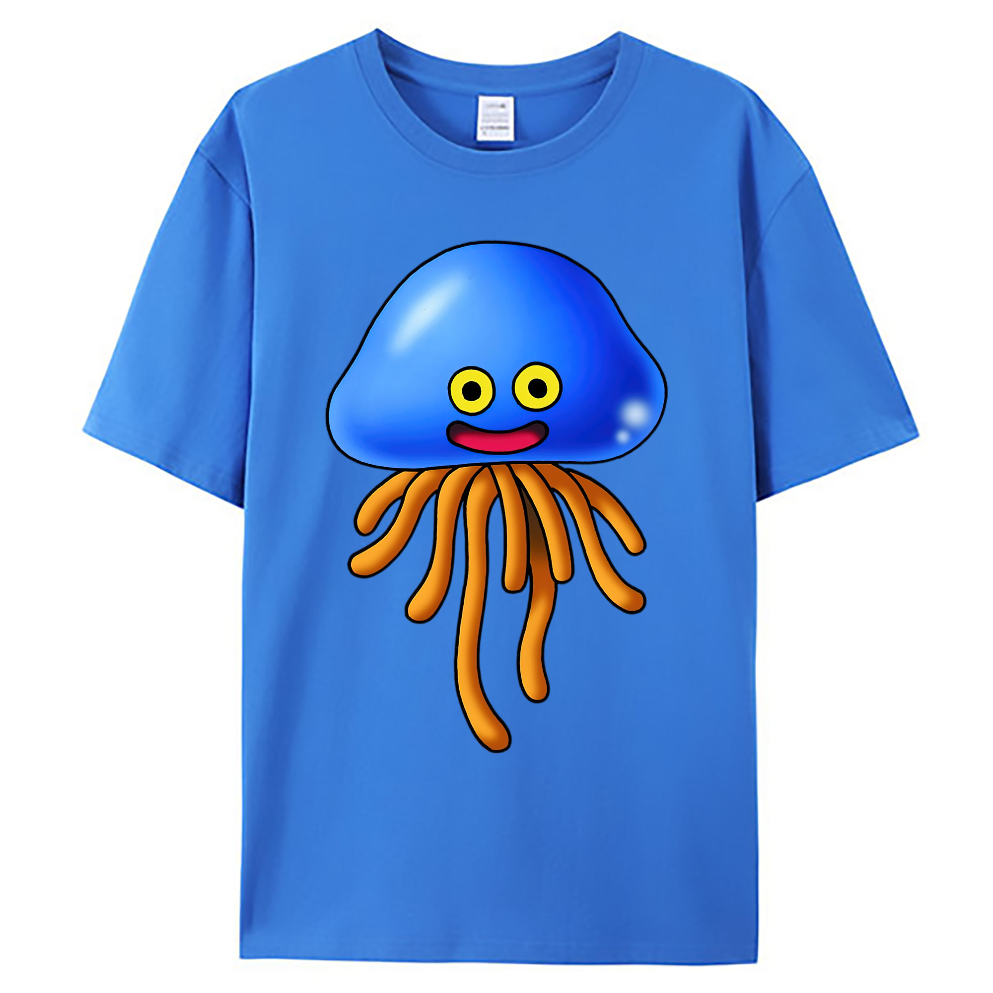 （画像用） ドラゴンクエスト Doragon Kuesuto Dragon Quest 綿100％ メンズ半袖Tシャツ｜肌触りやわらか＆通気性