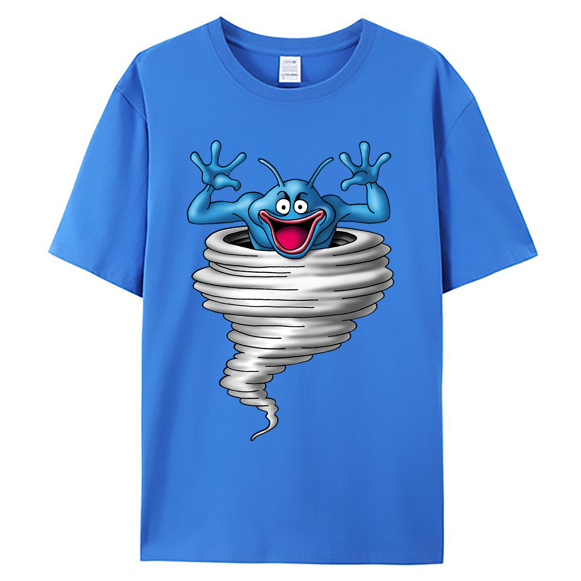 （画像用） ドラゴンクエスト Doragon Kuesuto Dragon Quest 綿100％ メンズ半袖Tシャツ｜肌触りやわらか＆通気性
