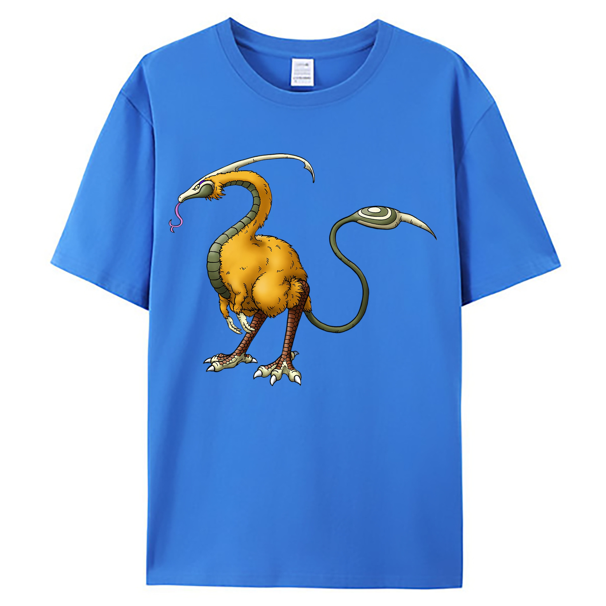 （画像用） ドラゴンクエスト Doragon Kuesuto Dragon Quest 綿100％ メンズ半袖Tシャツ｜肌触りやわらか＆通気性