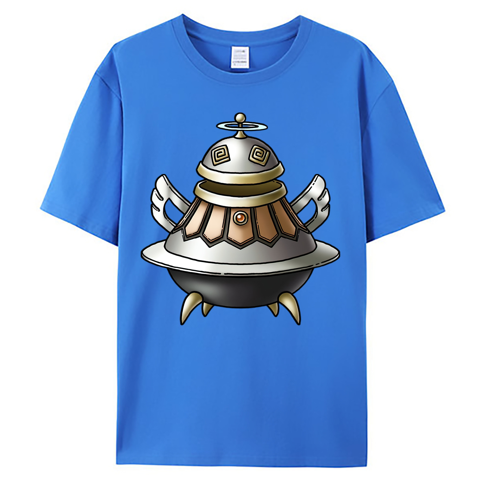 （画像用） ドラゴンクエスト Doragon Kuesuto Dragon Quest 綿100％ メンズ半袖Tシャツ｜肌触りやわらか＆通気性