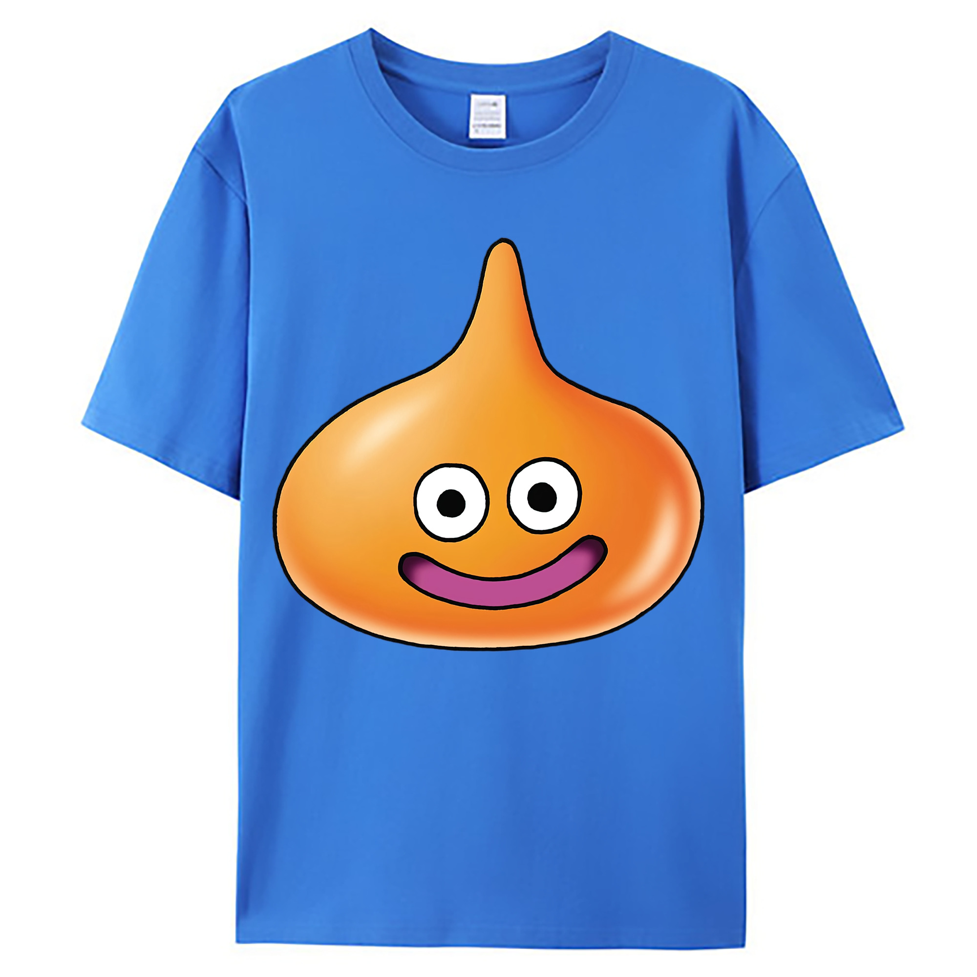 （画像用） ドラゴンクエスト Doragon Kuesuto Dragon Quest 綿100％ メンズ半袖Tシャツ｜肌触りやわらか＆通気性