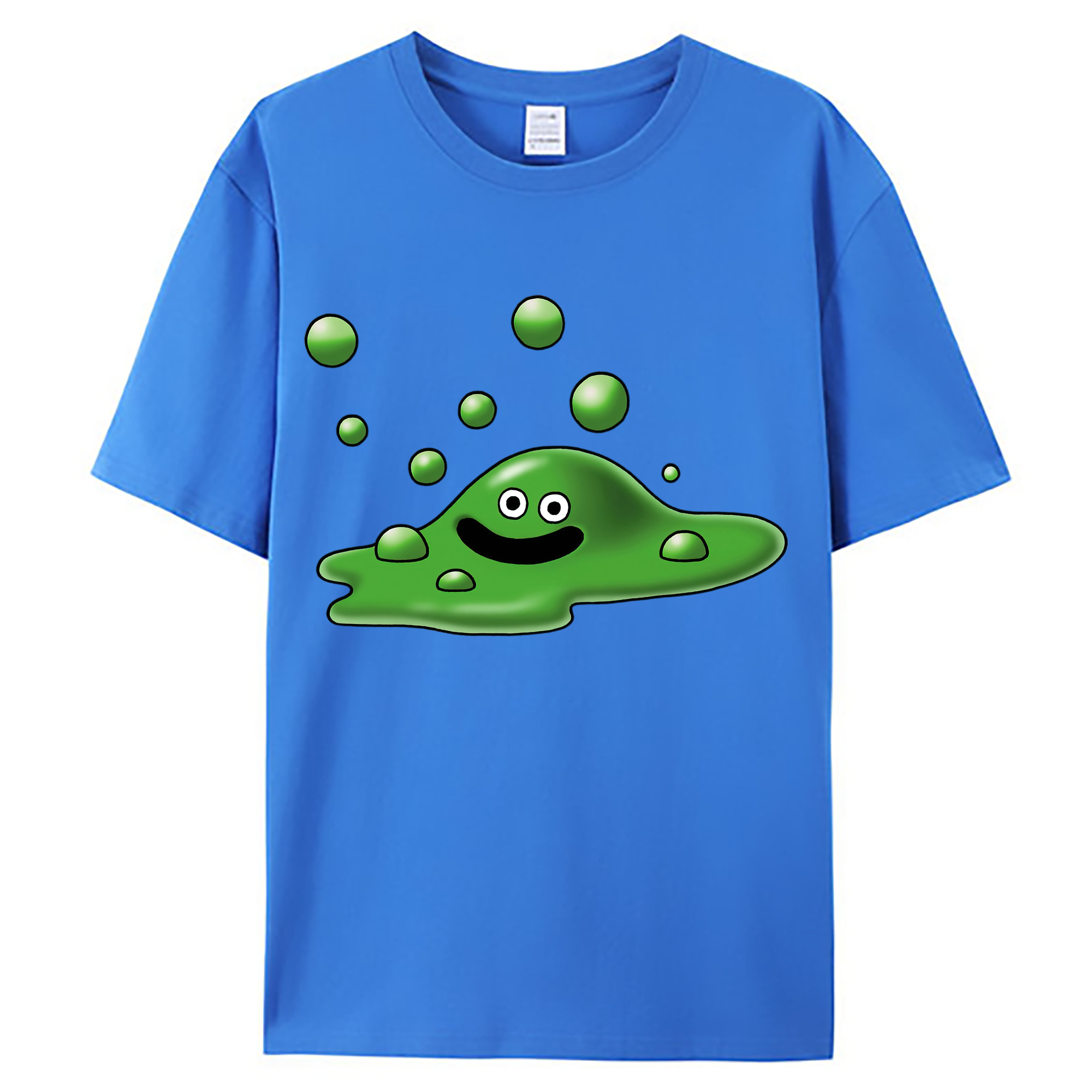 （画像用） ドラゴンクエスト Doragon Kuesuto Dragon Quest 綿100％ メンズ半袖Tシャツ｜肌触りやわらか＆通気性