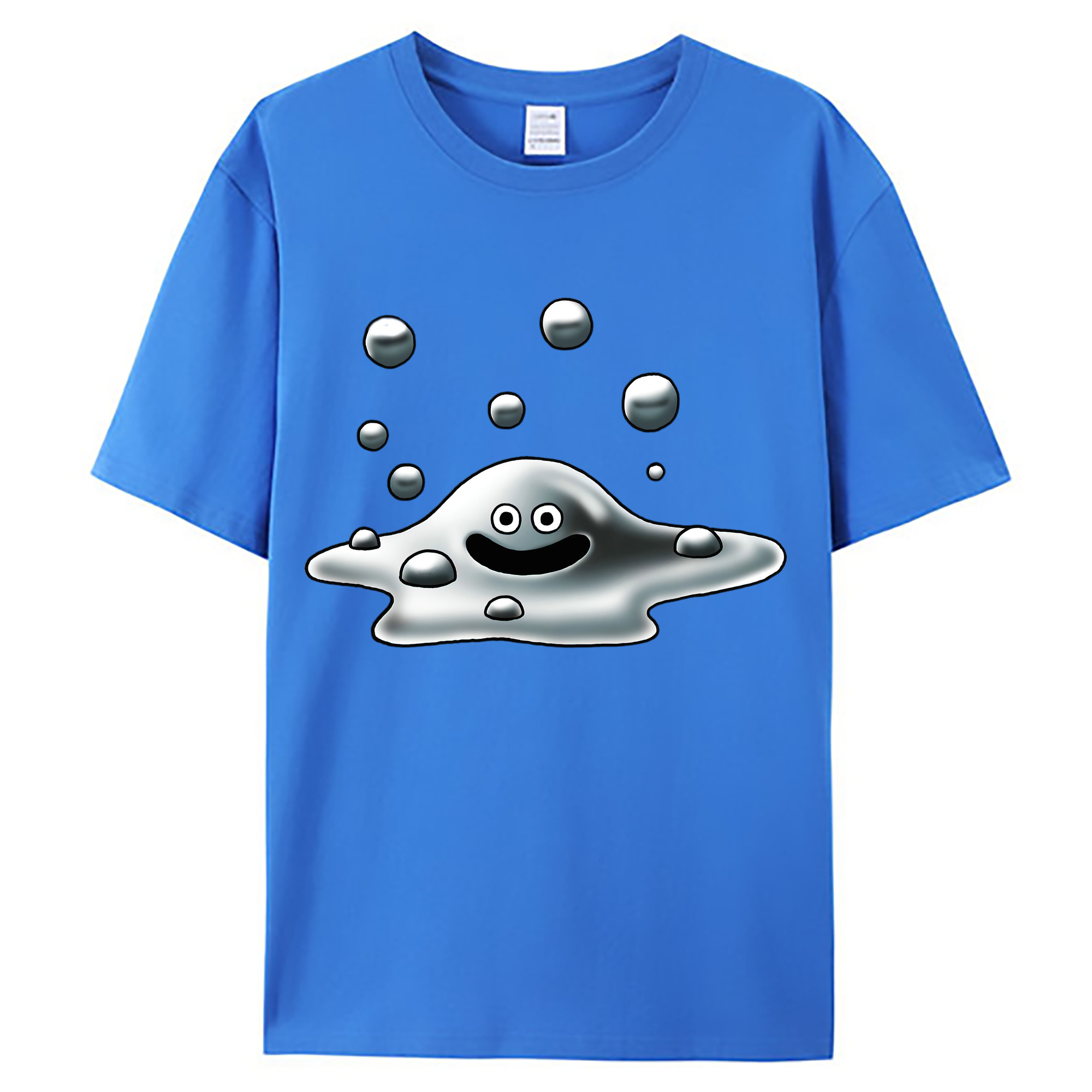 （画像用） ドラゴンクエスト Doragon Kuesuto Dragon Quest 綿100％ メンズ半袖Tシャツ｜肌触りやわらか＆通気性