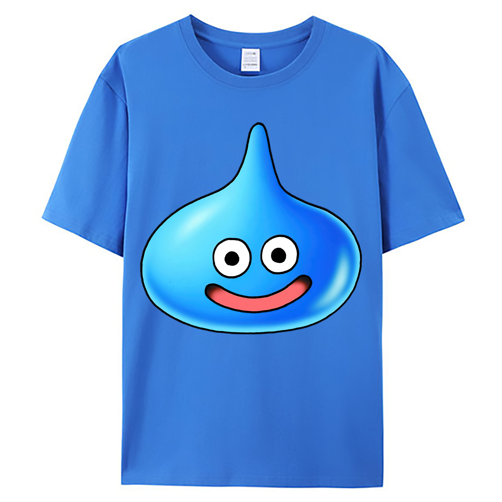 （画像用） ドラゴンクエスト Doragon Kuesuto Dragon Quest 綿100％ メンズ半袖Tシャツ｜肌触りやわらか＆通気性