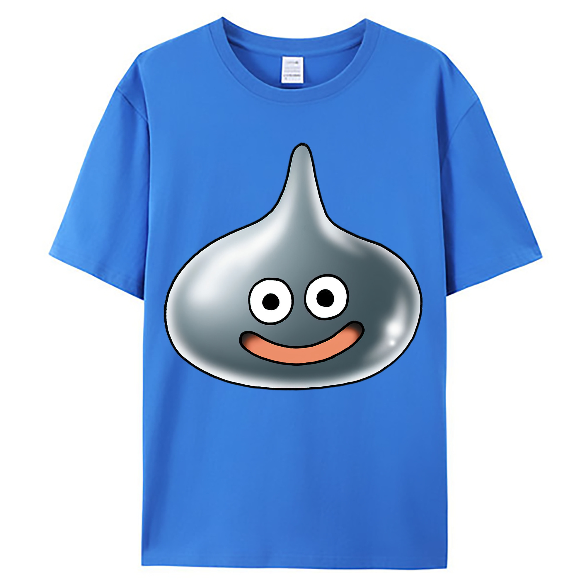 （画像用） ドラゴンクエスト Doragon Kuesuto Dragon Quest 綿100％ メンズ半袖Tシャツ｜肌触りやわらか＆通気性