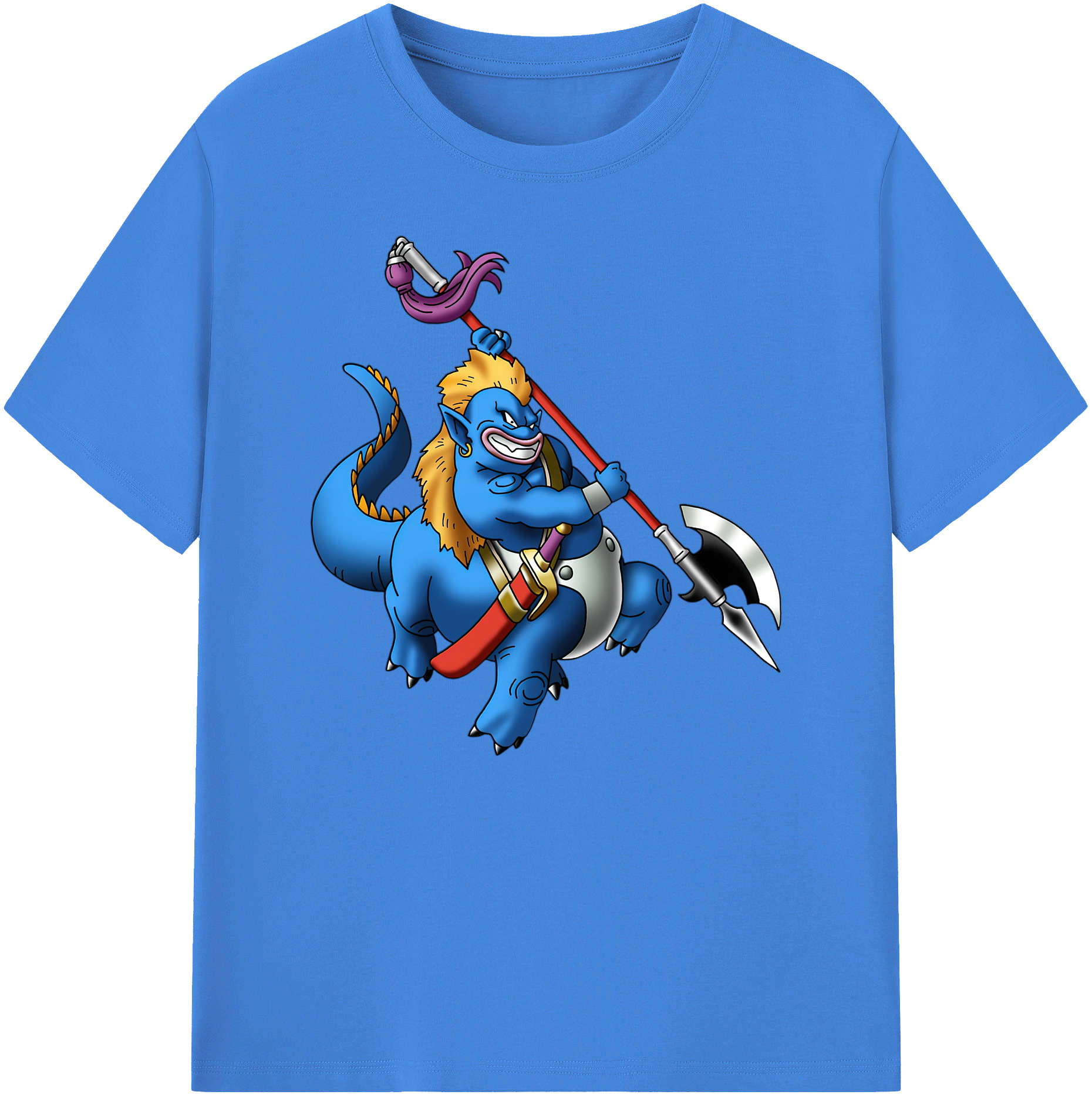 （画像用） ドラゴンクエスト Doragon Kuesuto Dragon Quest 綿100％ メンズ半袖Tシャツ｜肌触りやわらか＆通気性