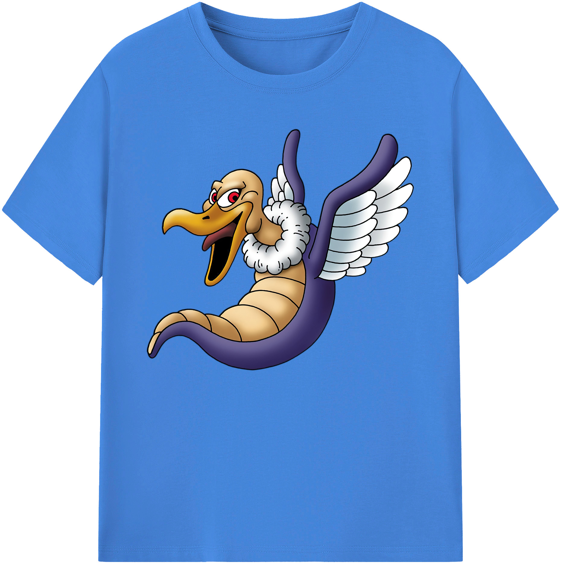 （画像用） ドラゴンクエスト Doragon Kuesuto Dragon Quest 綿100％ メンズ半袖Tシャツ｜肌触りやわらか＆通気性
