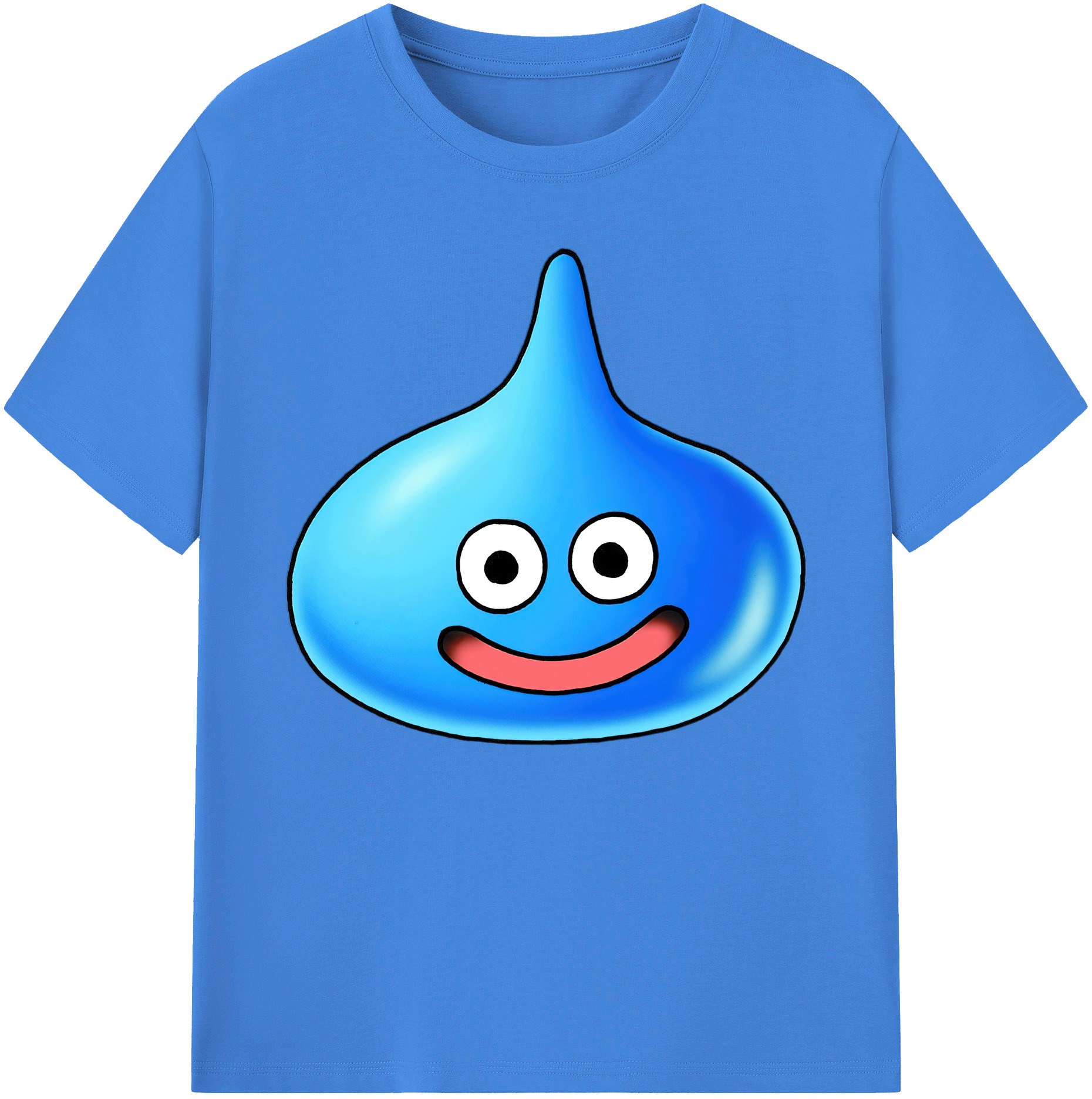 （画像用） ドラゴンクエスト Doragon Kuesuto Dragon Quest 綿100％ メンズ半袖Tシャツ｜肌触りやわらか＆通気性