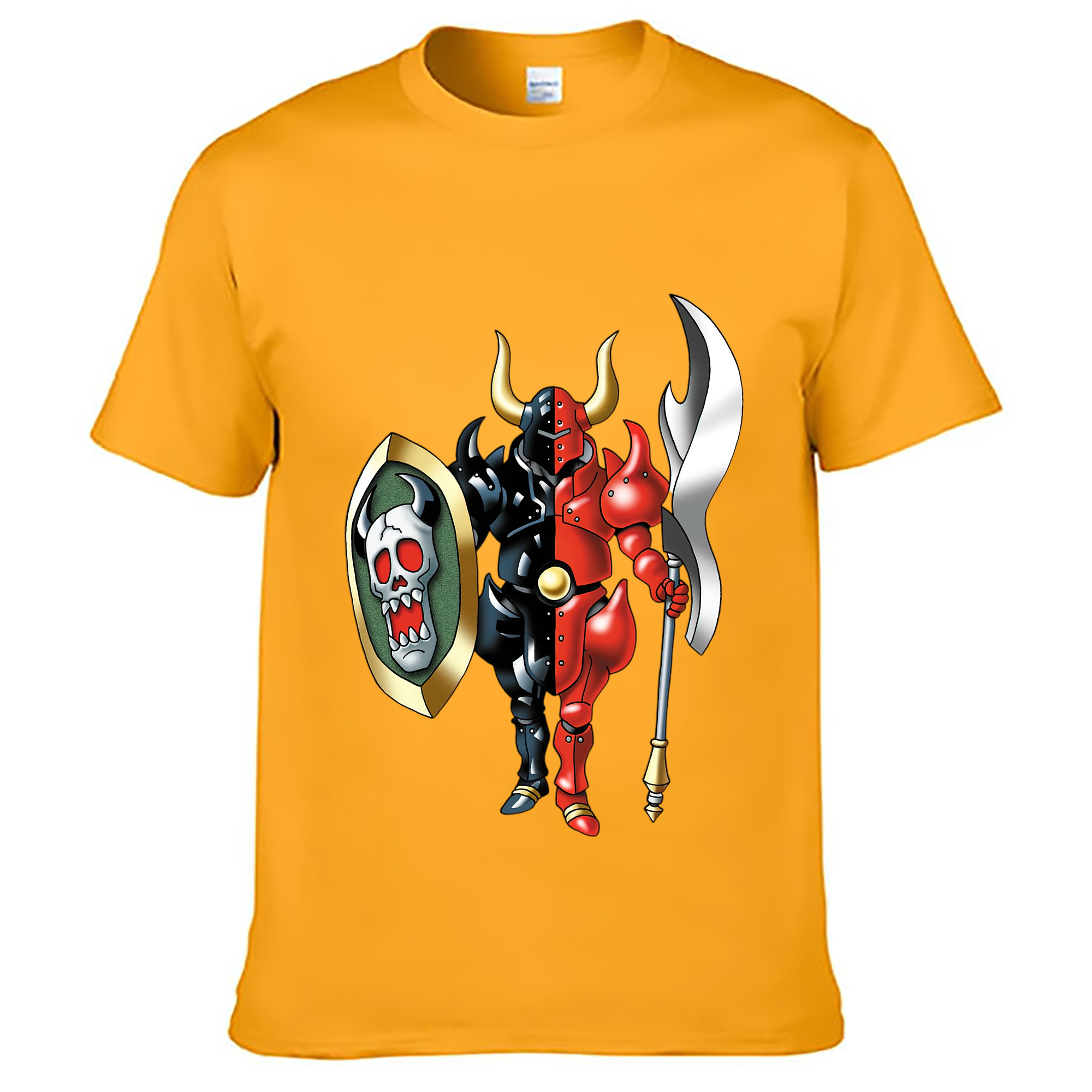 （画像用） ドラゴンクエスト Doragon Kuesuto Dragon Quest 綿100％ メンズ半袖Tシャツ｜肌触りやわらか＆通気性