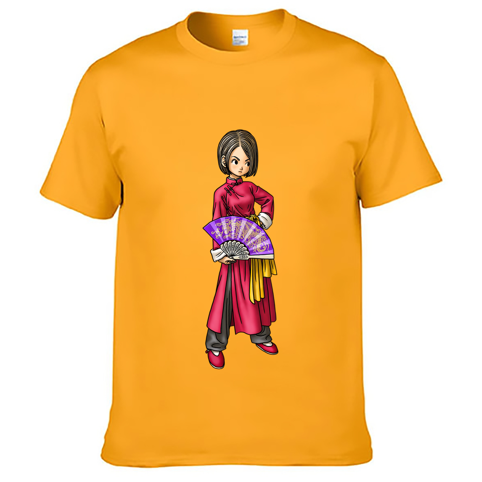 （画像用） ドラゴンクエスト Doragon Kuesuto Dragon Quest 綿100％ メンズ半袖Tシャツ｜肌触りやわらか＆通気性