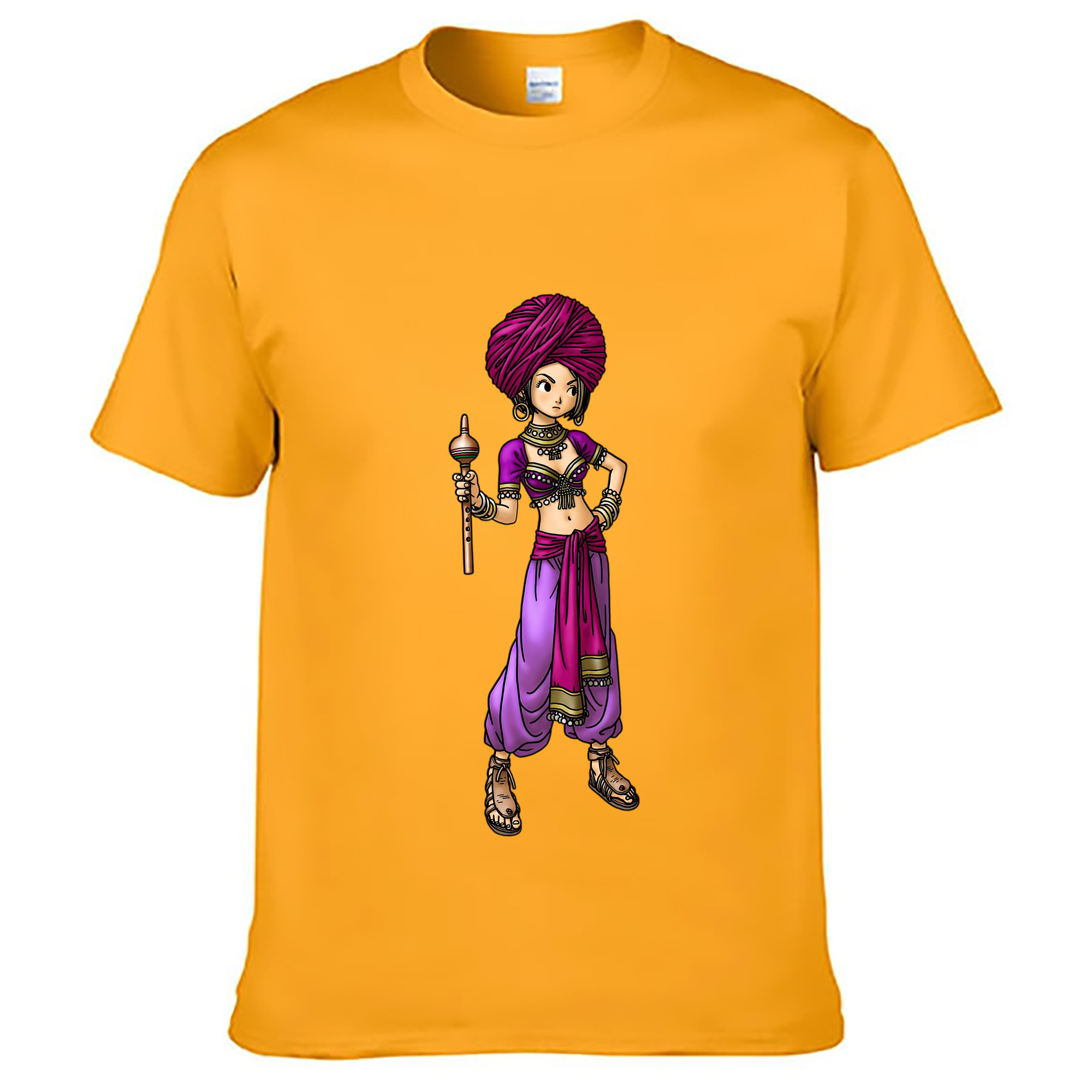 （画像用） ドラゴンクエスト Doragon Kuesuto Dragon Quest 綿100％ メンズ半袖Tシャツ｜肌触りやわらか＆通気性