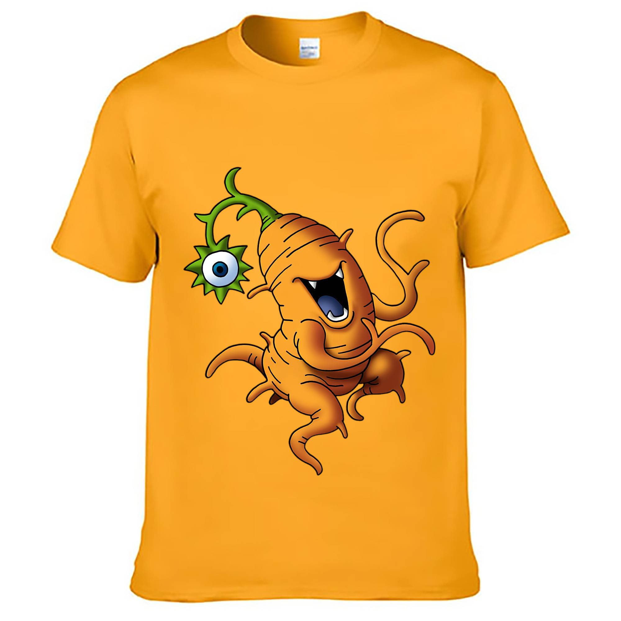 （画像用） ドラゴンクエスト Doragon Kuesuto Dragon Quest 綿100％ メンズ半袖Tシャツ｜肌触りやわらか＆通気性