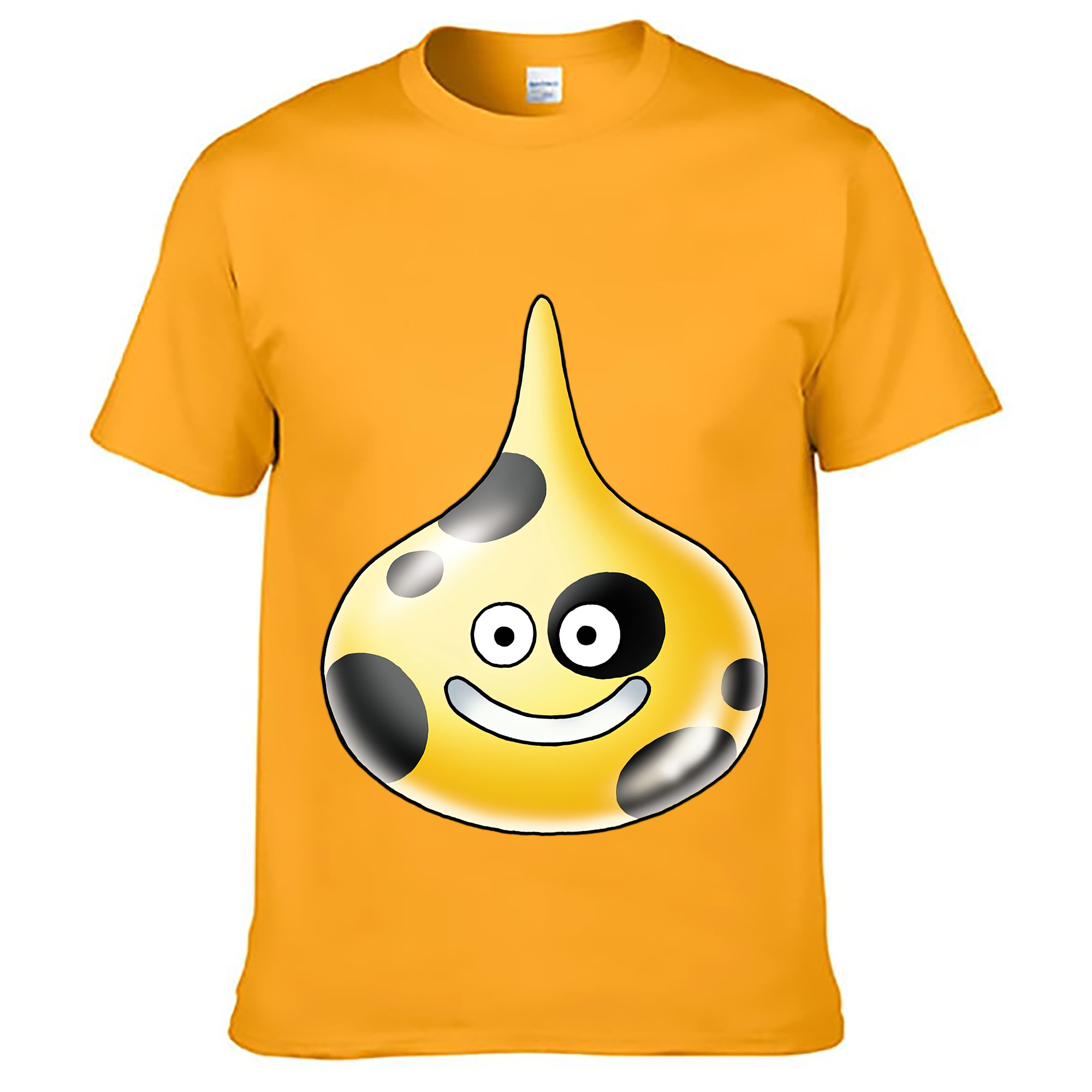 （画像用） ドラゴンクエスト Doragon Kuesuto Dragon Quest 綿100％ メンズ半袖Tシャツ｜肌触りやわらか＆通気性