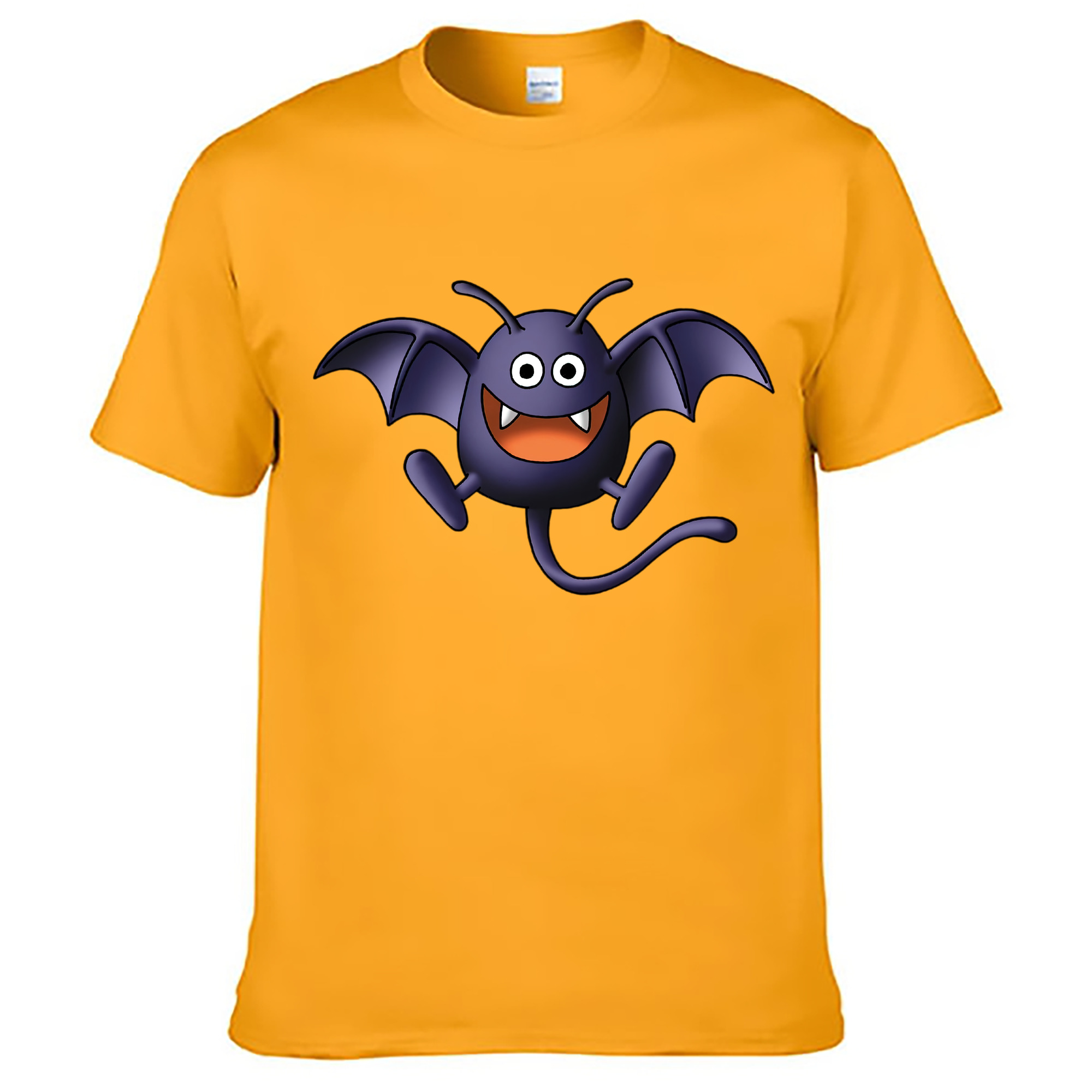 （画像用） ドラゴンクエスト Doragon Kuesuto Dragon Quest 綿100％ メンズ半袖Tシャツ｜肌触りやわらか＆通気性