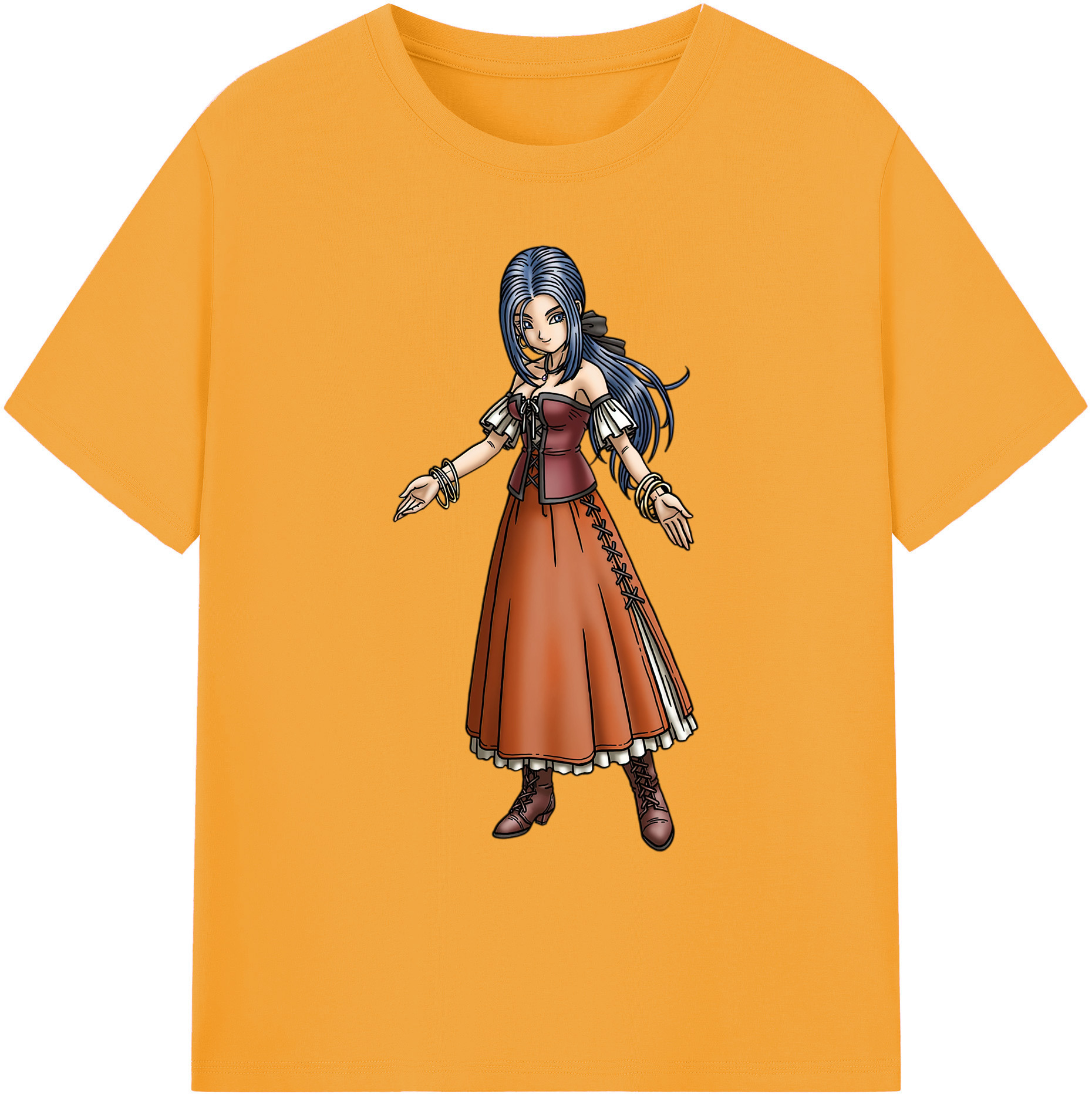 （画像用） ドラゴンクエスト Doragon Kuesuto Dragon Quest 綿100％ メンズ半袖Tシャツ｜肌触りやわらか＆通気性