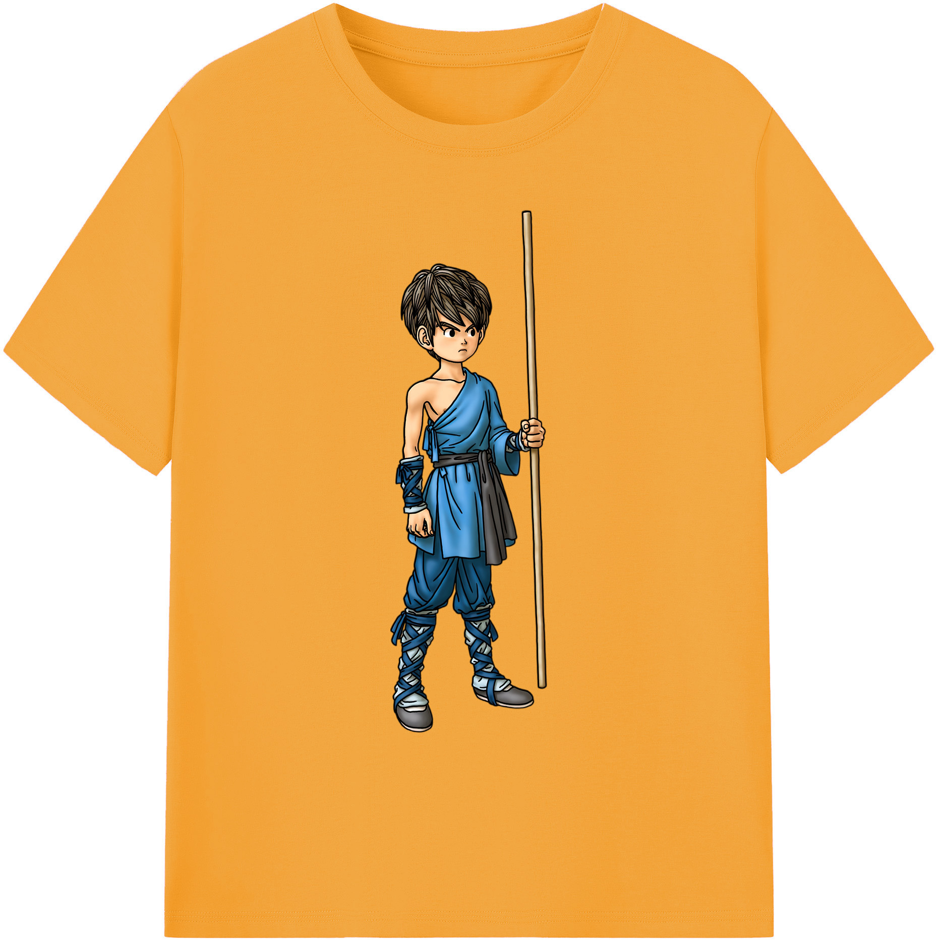 （画像用） ドラゴンクエスト Doragon Kuesuto Dragon Quest 綿100％ メンズ半袖Tシャツ｜肌触りやわらか＆通気性