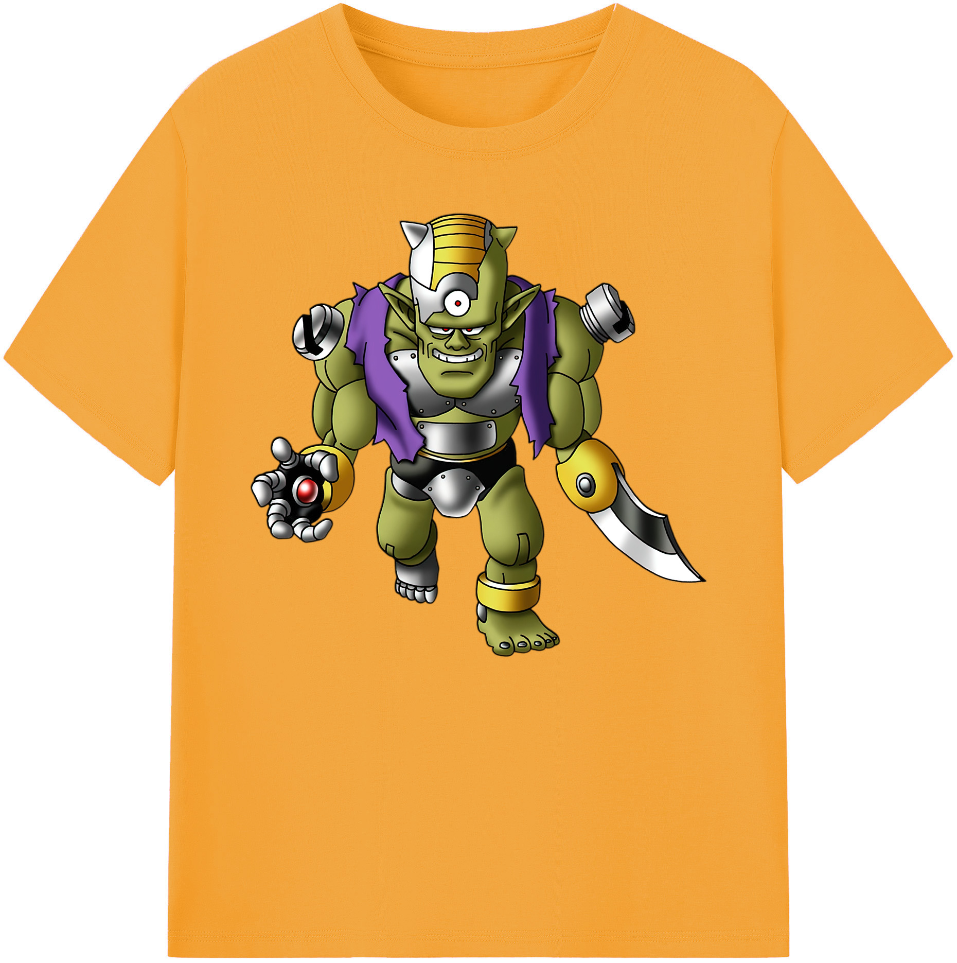 （画像用） ドラゴンクエスト Doragon Kuesuto Dragon Quest 綿100％ メンズ半袖Tシャツ｜肌触りやわらか＆通気性