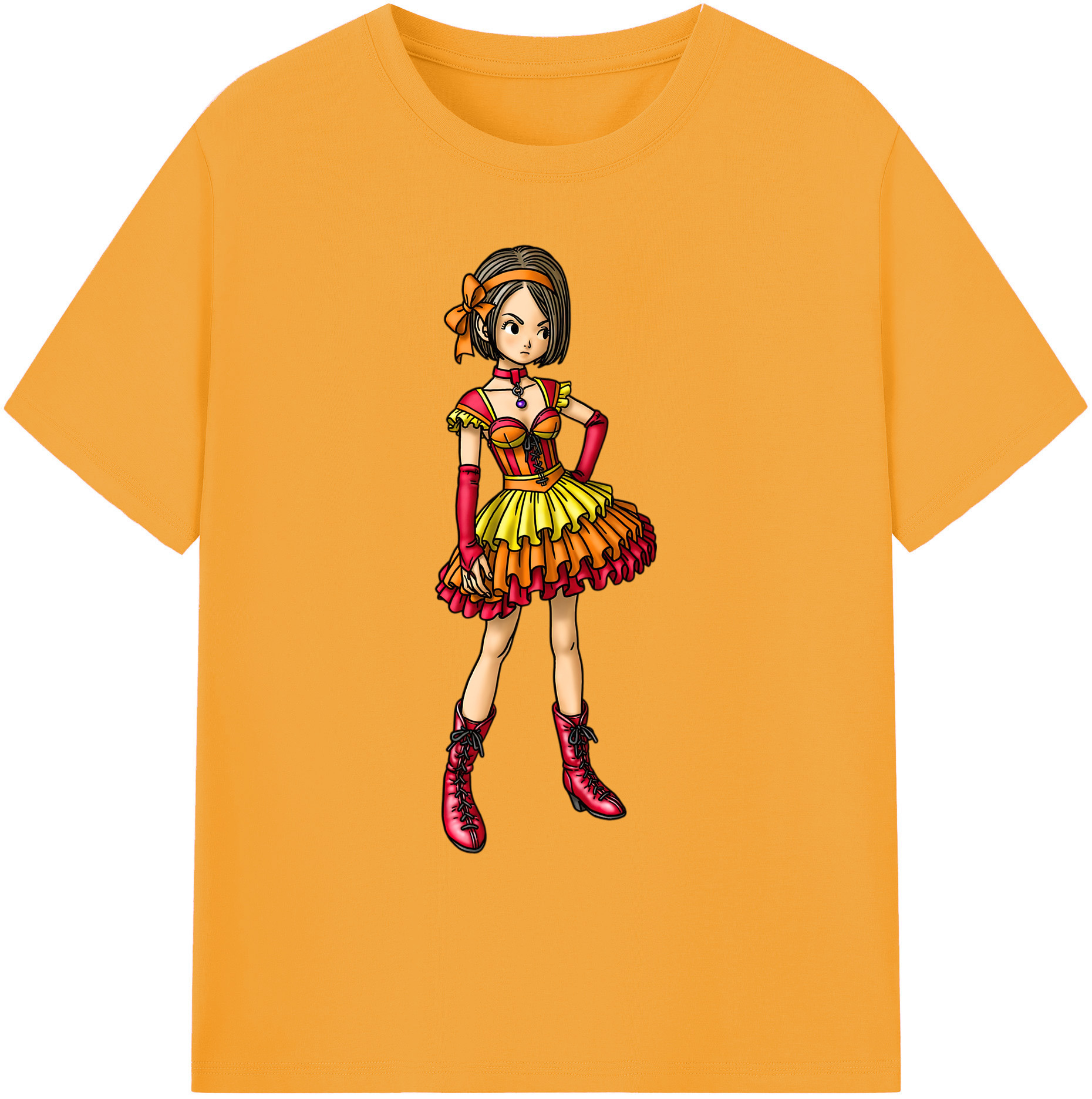 （画像用） ドラゴンクエスト Doragon Kuesuto Dragon Quest 綿100％ メンズ半袖Tシャツ｜肌触りやわらか＆通気性