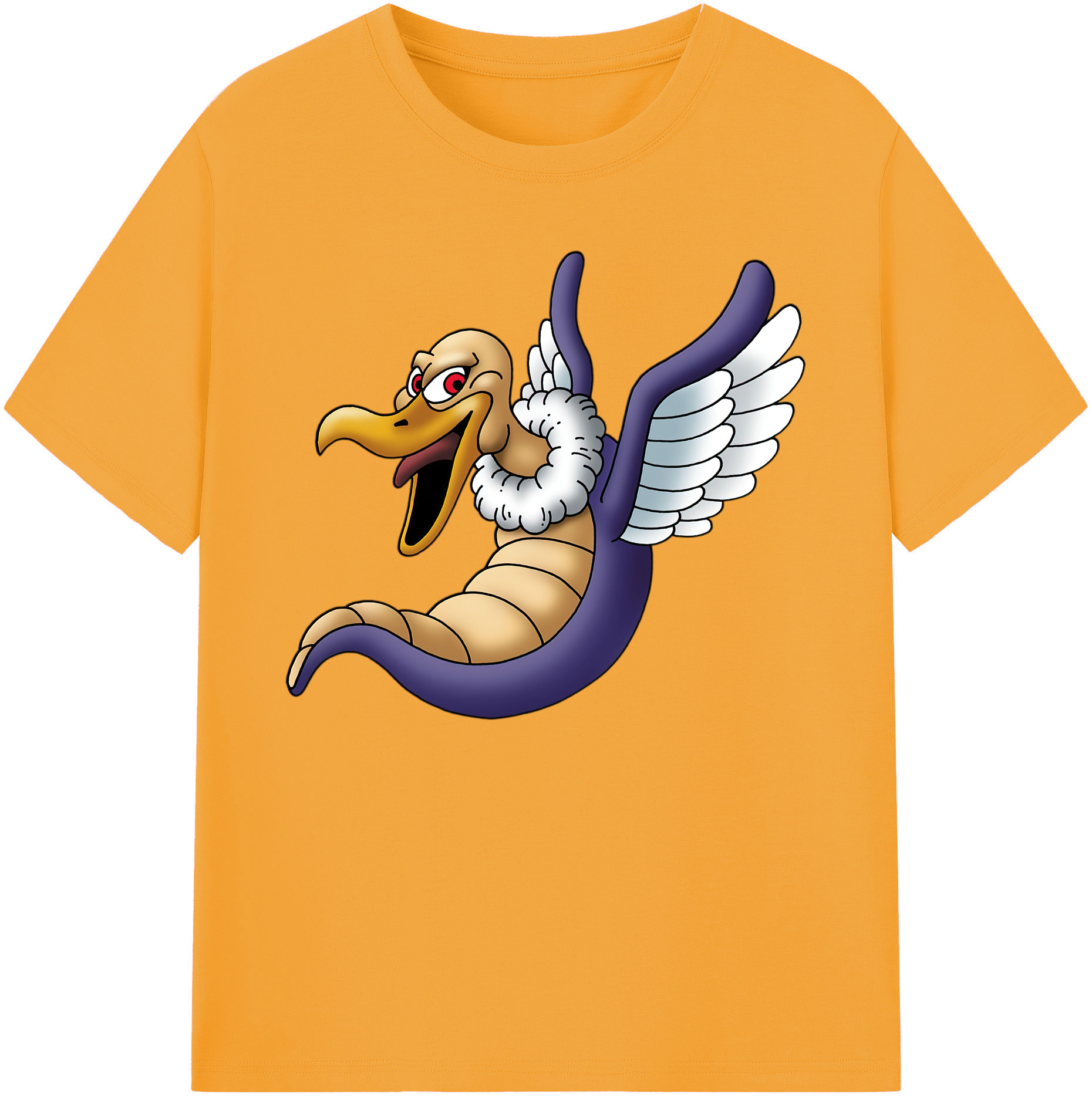 （画像用） ドラゴンクエスト Doragon Kuesuto Dragon Quest 綿100％ メンズ半袖Tシャツ｜肌触りやわらか＆通気性
