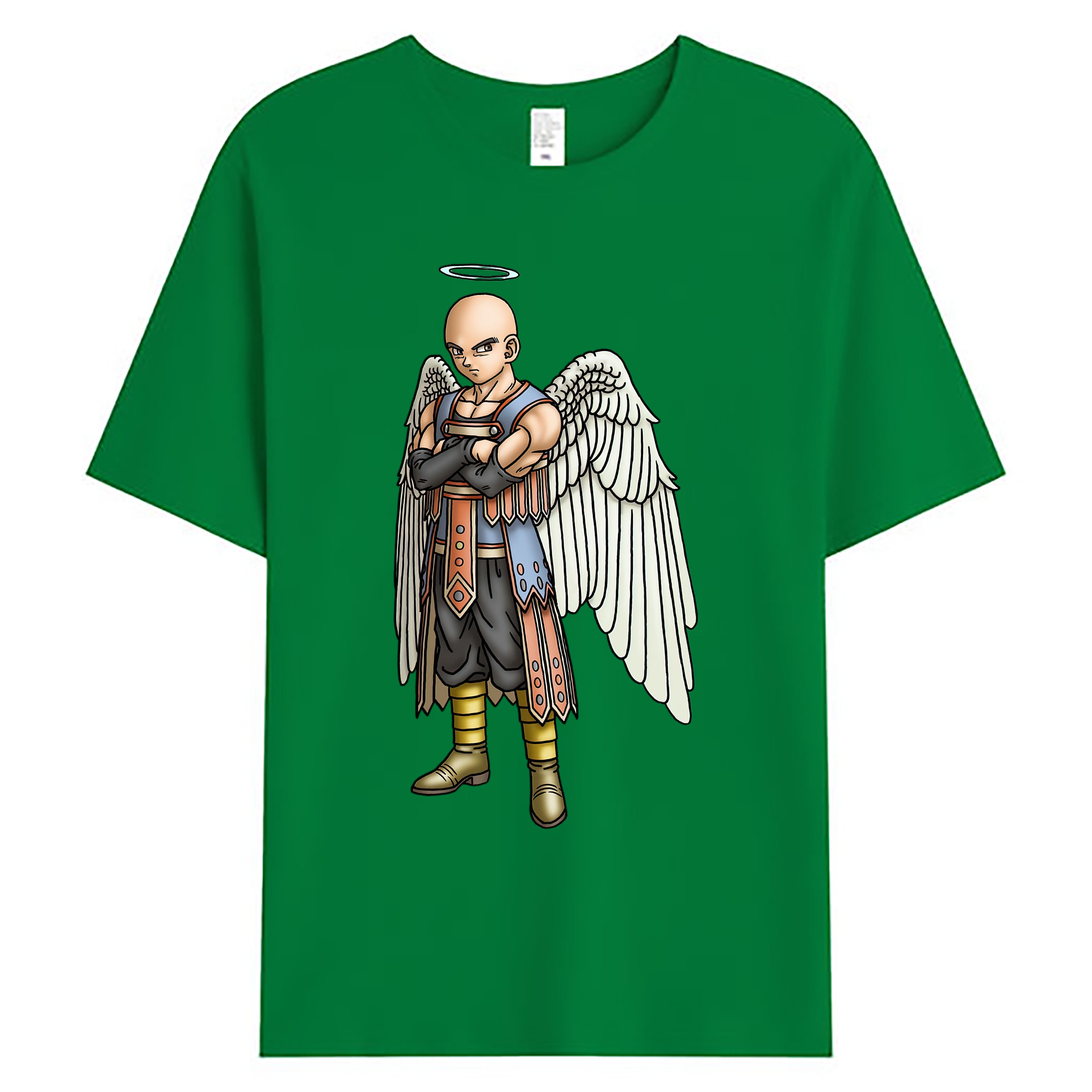 （画像用） ドラゴンクエスト Doragon Kuesuto Dragon Quest 綿100％ メンズ半袖Tシャツ｜肌触りやわらか＆通気性