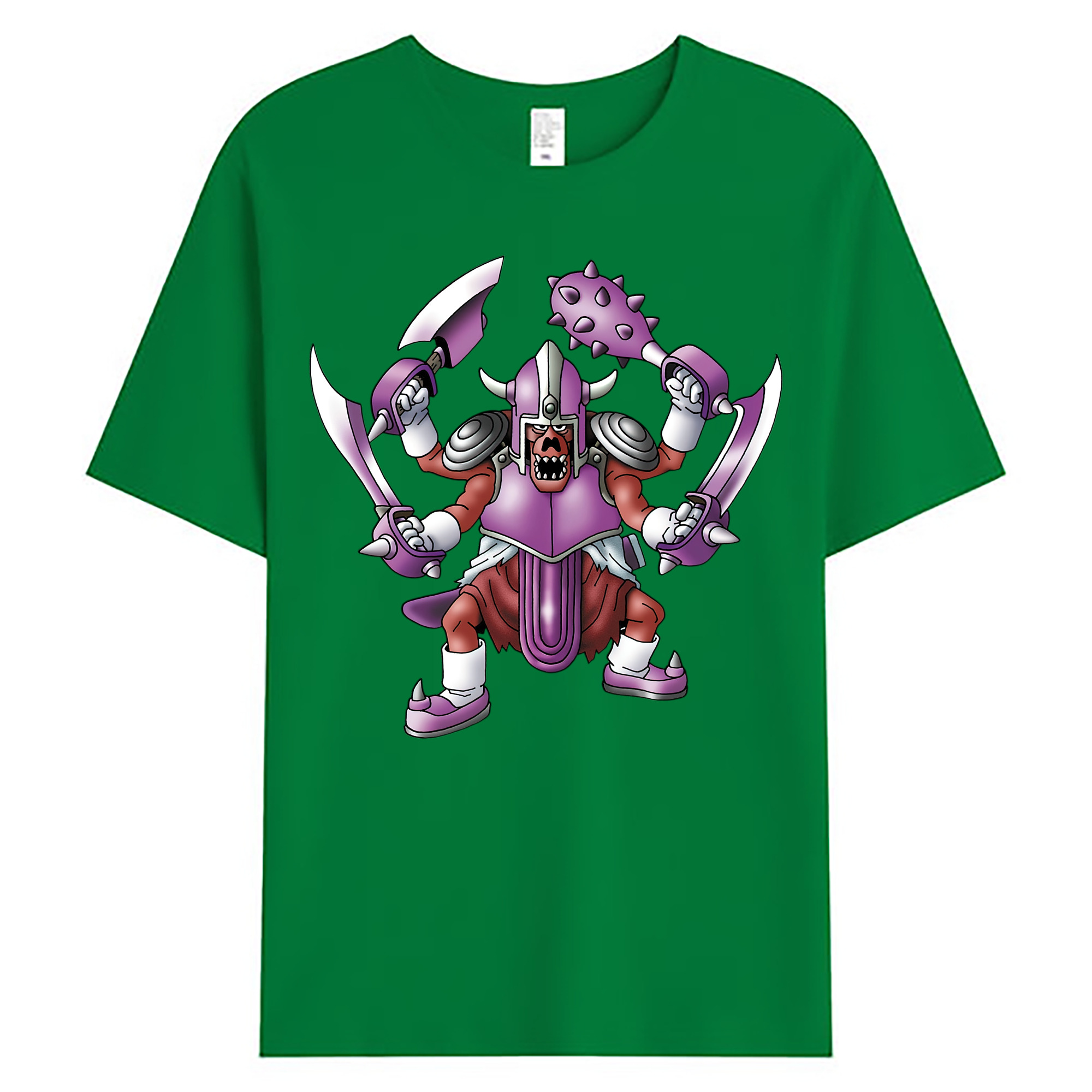 （画像用） ドラゴンクエスト Doragon Kuesuto Dragon Quest 綿100％ メンズ半袖Tシャツ｜肌触りやわらか＆通気性