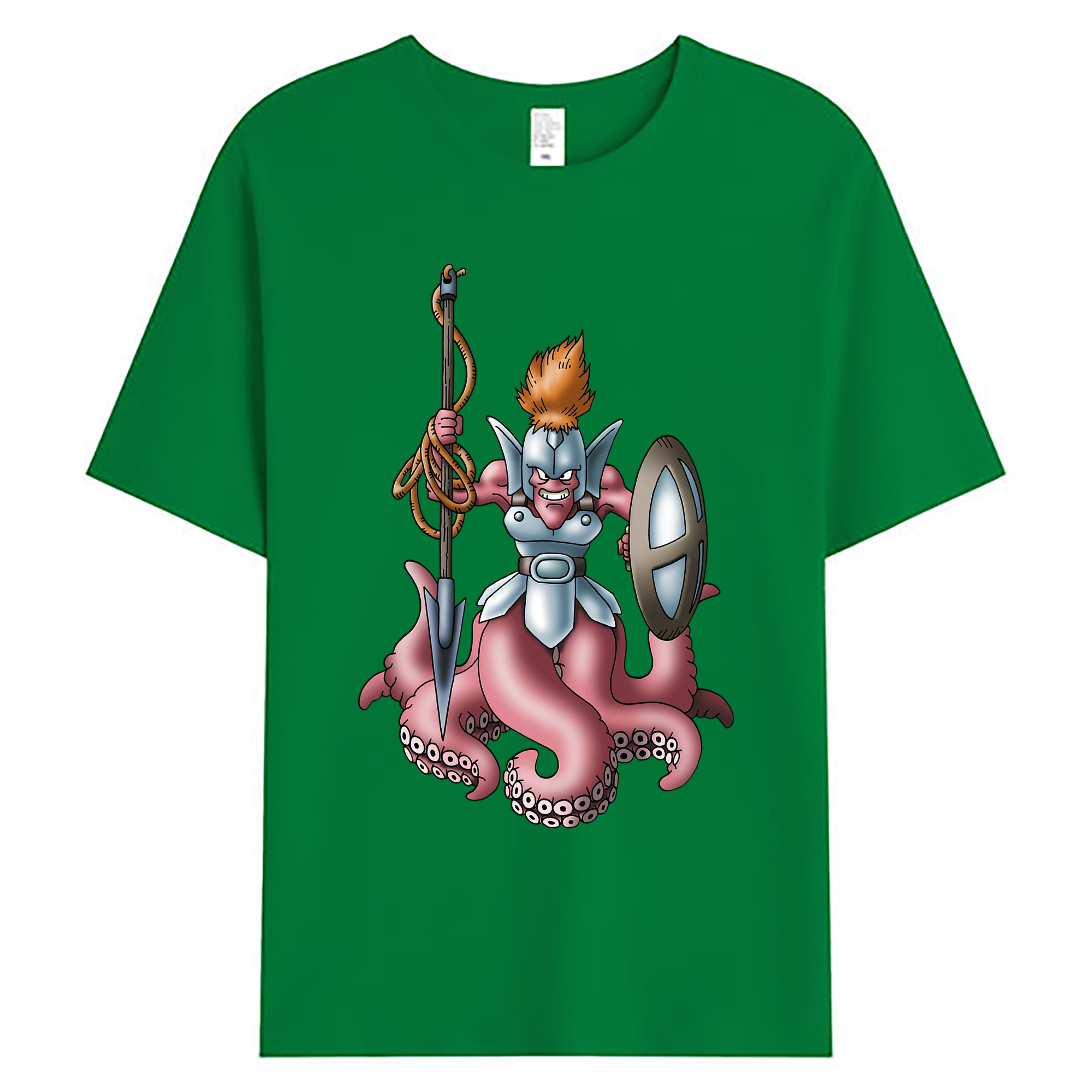 （画像用） ドラゴンクエスト Doragon Kuesuto Dragon Quest 綿100％ メンズ半袖Tシャツ｜肌触りやわらか＆通気性