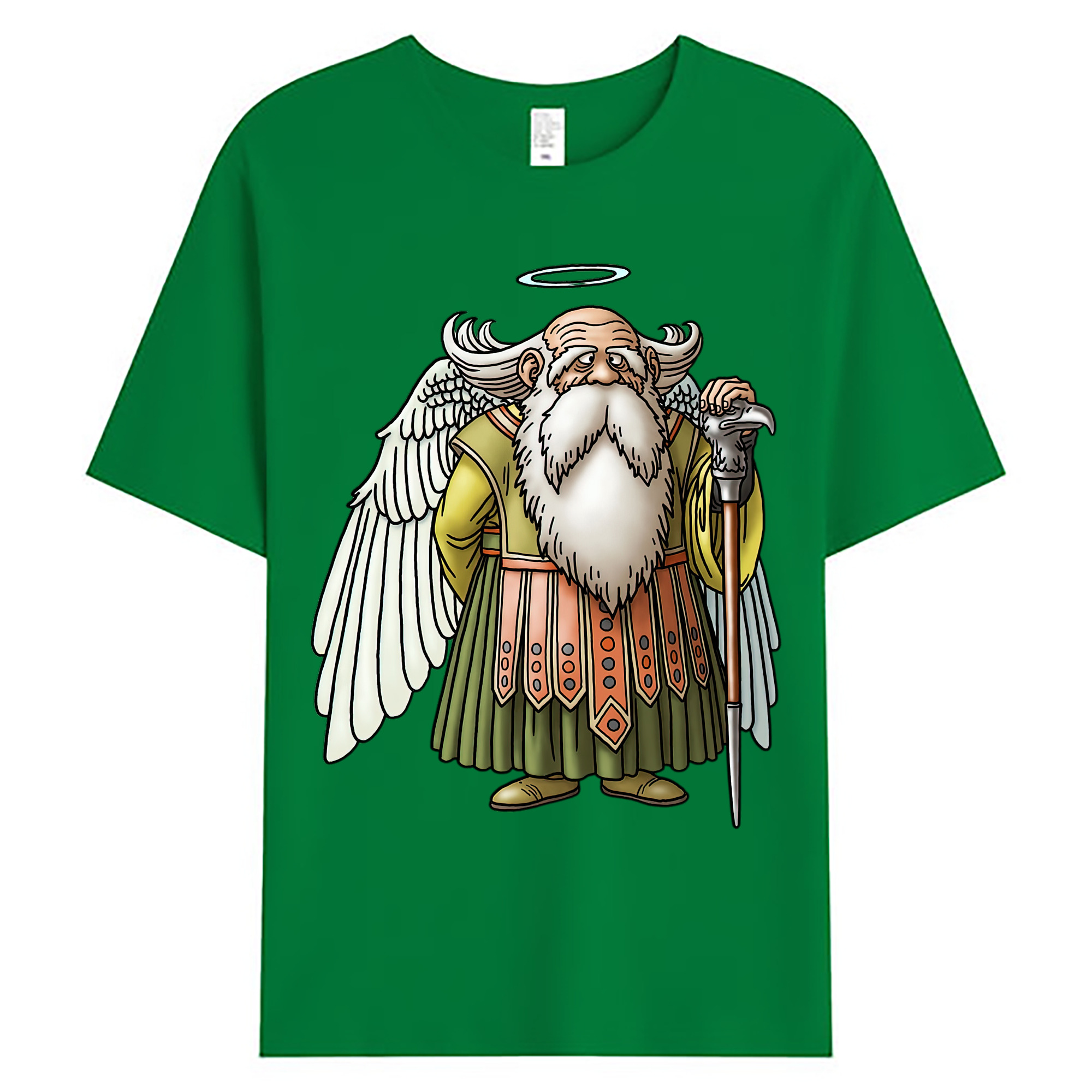 （画像用） ドラゴンクエスト Doragon Kuesuto Dragon Quest 綿100％ メンズ半袖Tシャツ｜肌触りやわらか＆通気性