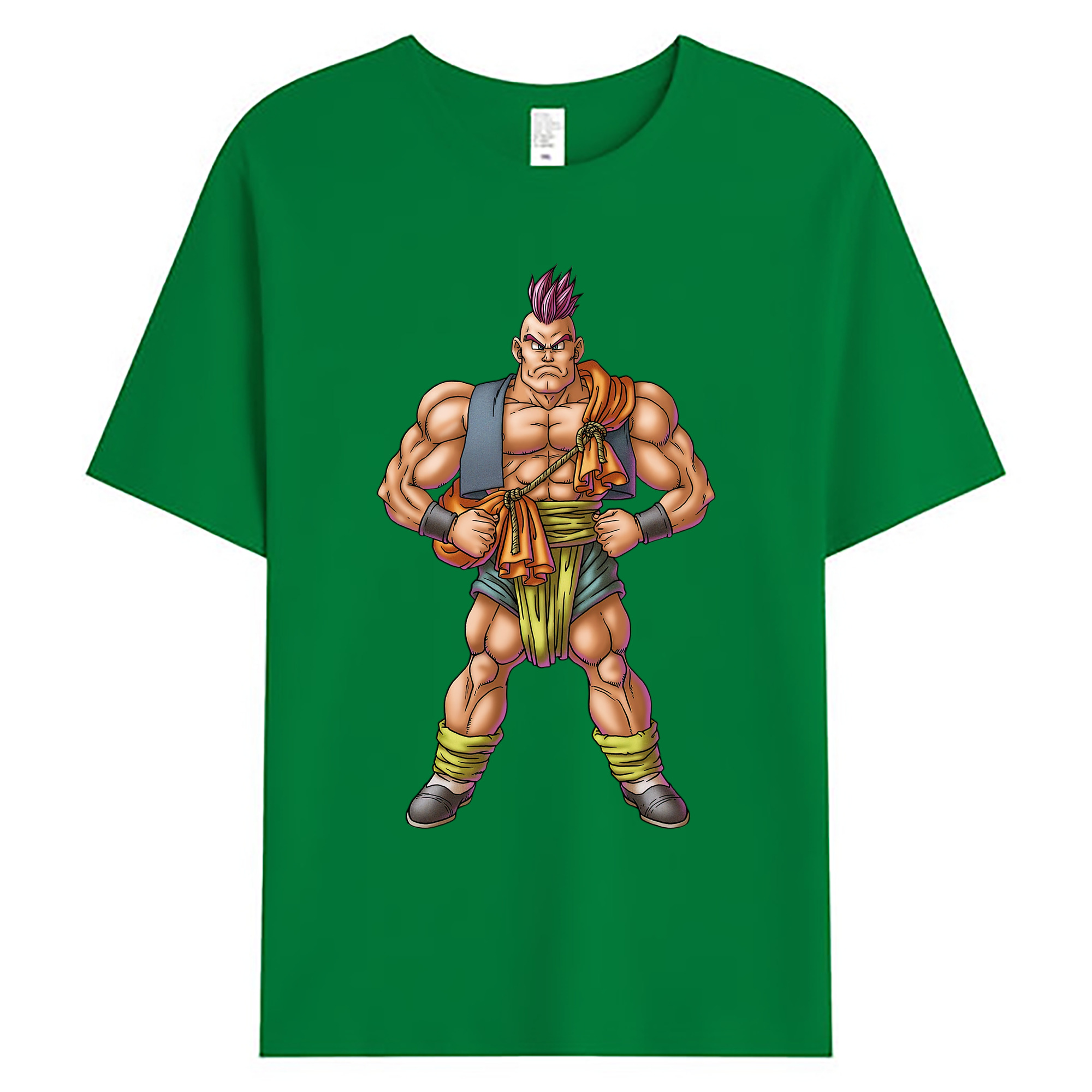 （画像用） ドラゴンクエスト Doragon Kuesuto Dragon Quest 綿100％ メンズ半袖Tシャツ｜肌触りやわらか＆通気性