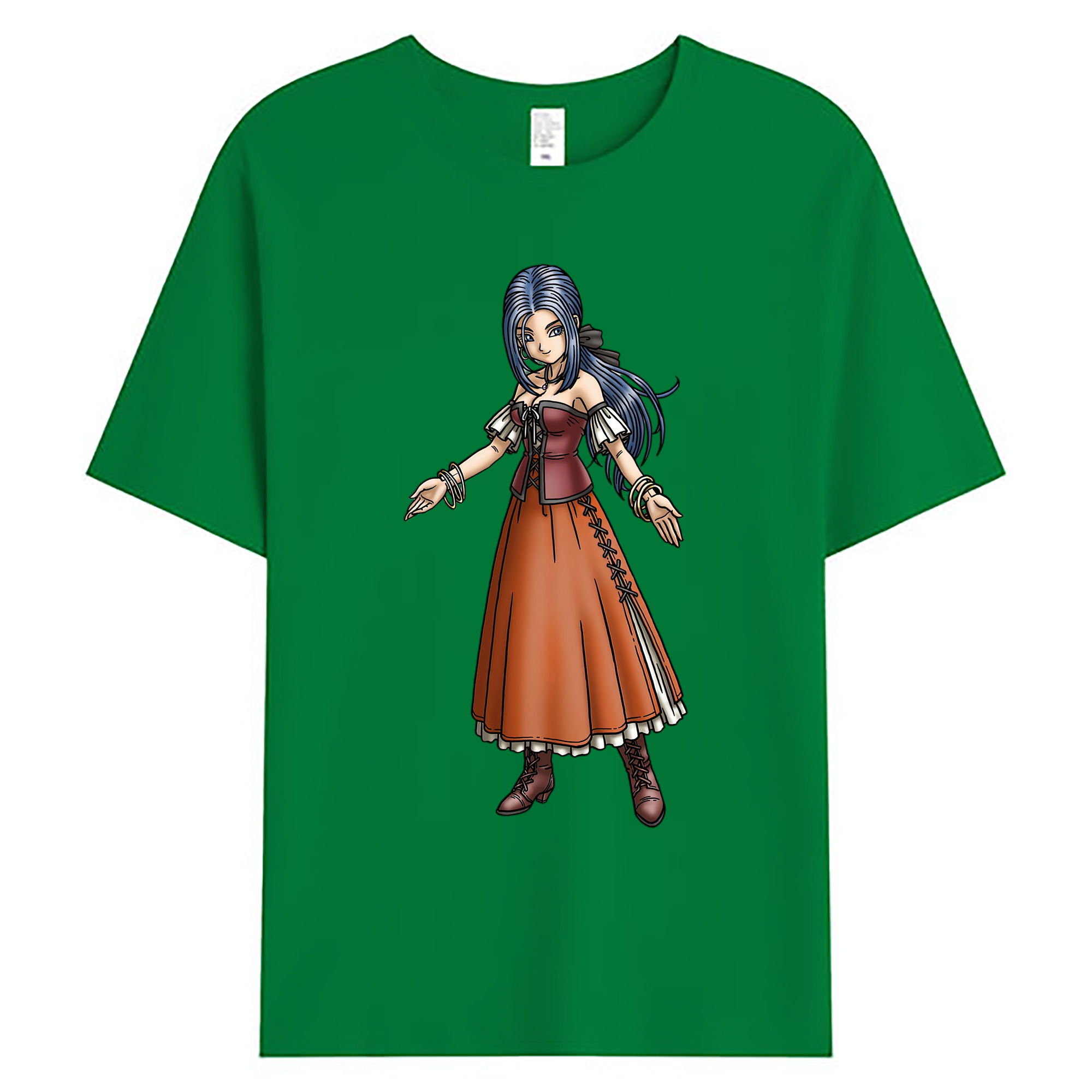 （画像用） ドラゴンクエスト Doragon Kuesuto Dragon Quest 綿100％ メンズ半袖Tシャツ｜肌触りやわらか＆通気性