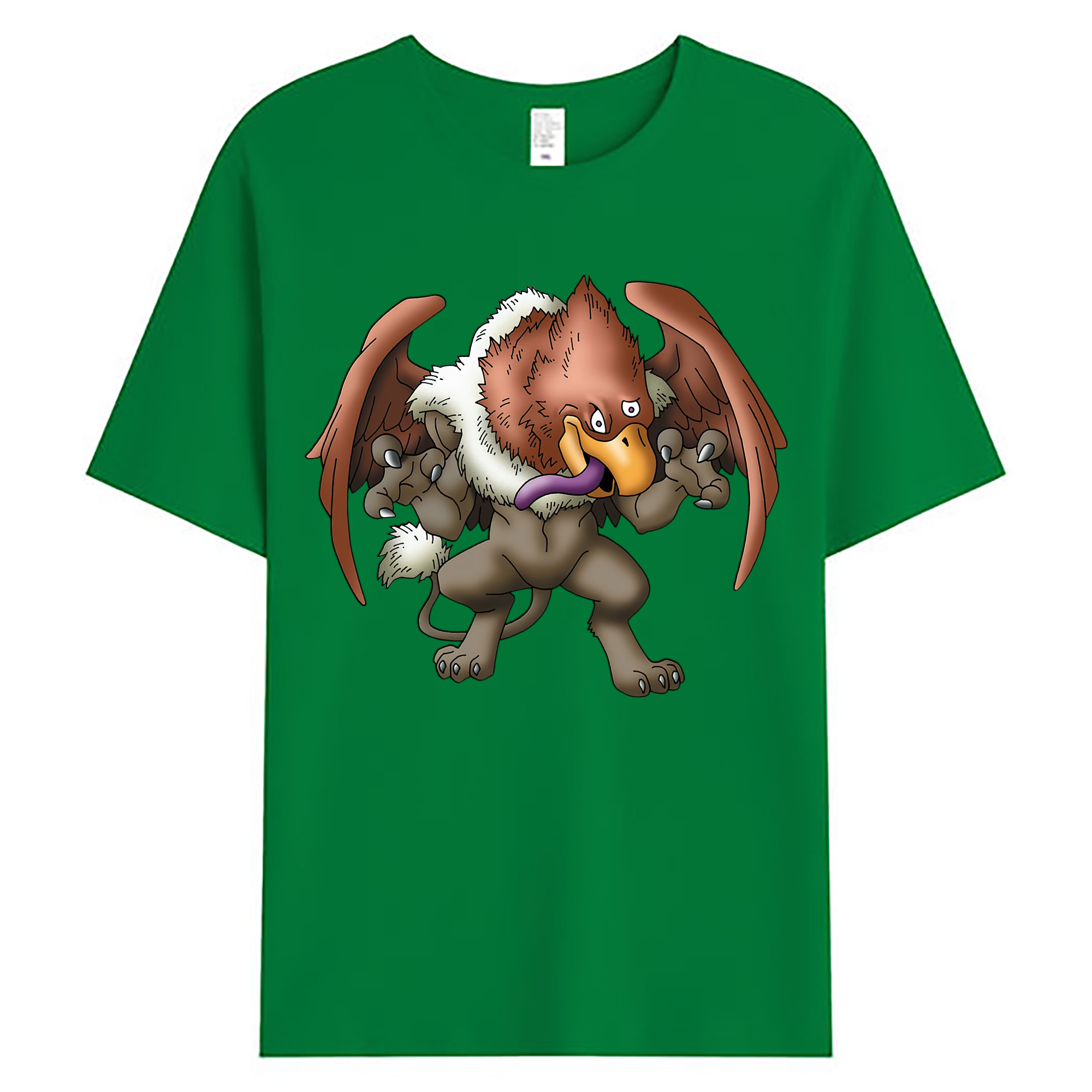 （画像用） ドラゴンクエスト Doragon Kuesuto Dragon Quest 綿100％ メンズ半袖Tシャツ｜肌触りやわらか＆通気性