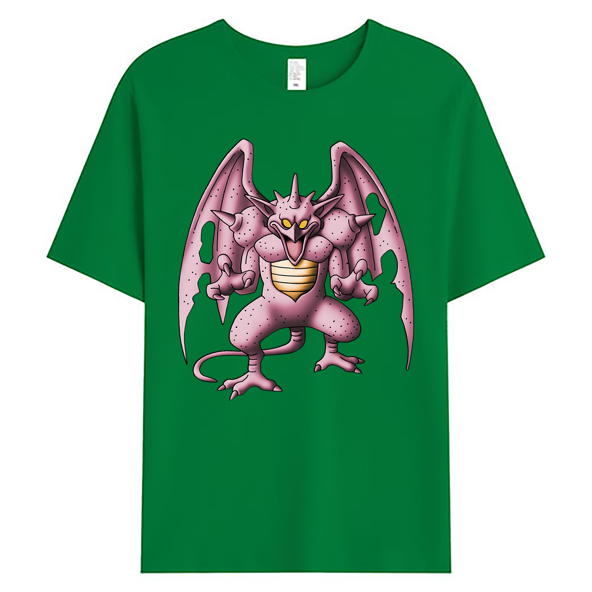 （画像用） ドラゴンクエスト Doragon Kuesuto Dragon Quest 綿100％ メンズ半袖Tシャツ｜肌触りやわらか＆通気性