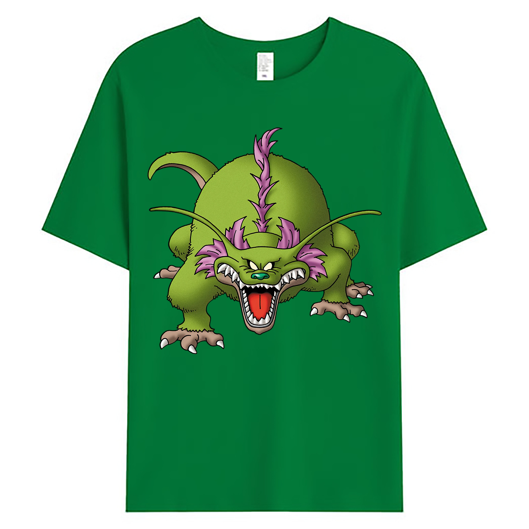 （画像用） ドラゴンクエスト Doragon Kuesuto Dragon Quest 綿100％ メンズ半袖Tシャツ｜肌触りやわらか＆通気性