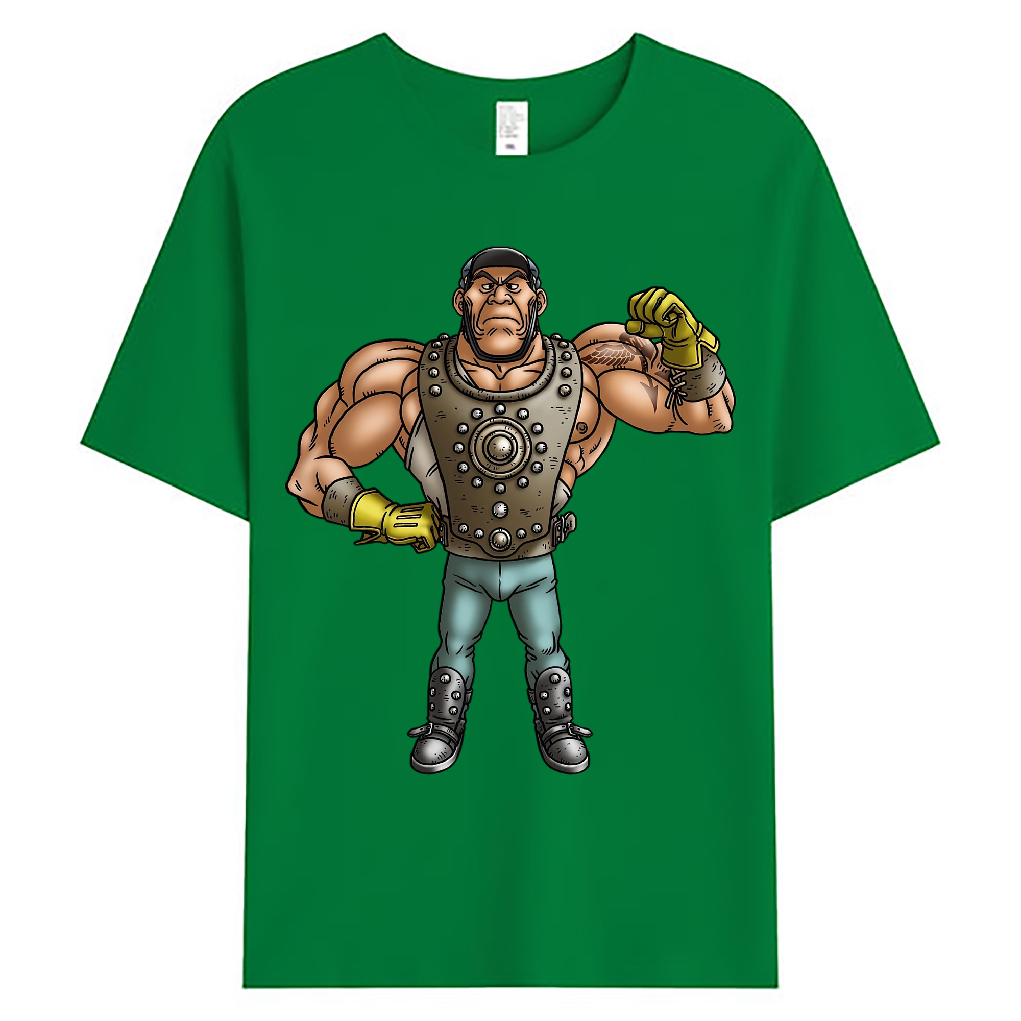 （画像用） ドラゴンクエスト Doragon Kuesuto Dragon Quest 綿100％ メンズ半袖Tシャツ｜肌触りやわらか＆通気性