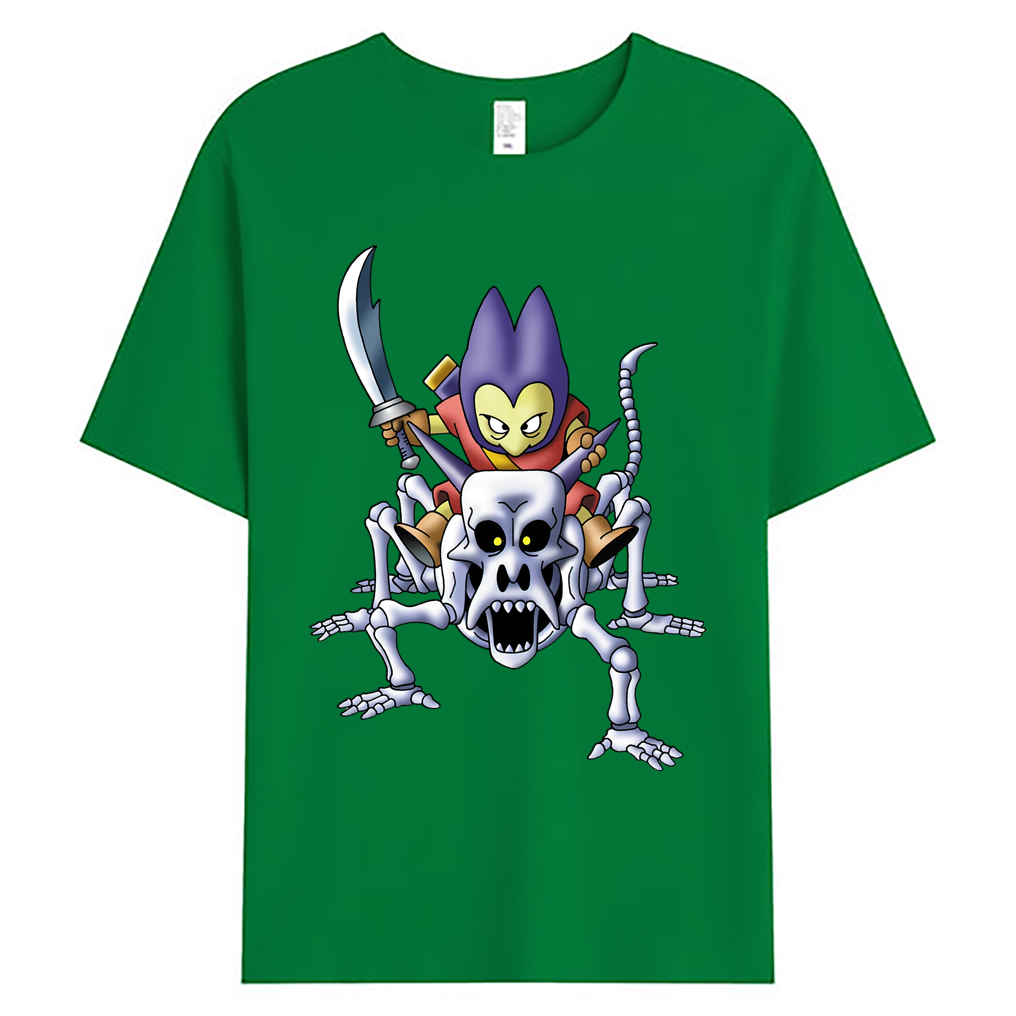 （画像用） ドラゴンクエスト Doragon Kuesuto Dragon Quest 綿100％ メンズ半袖Tシャツ｜肌触りやわらか＆通気性