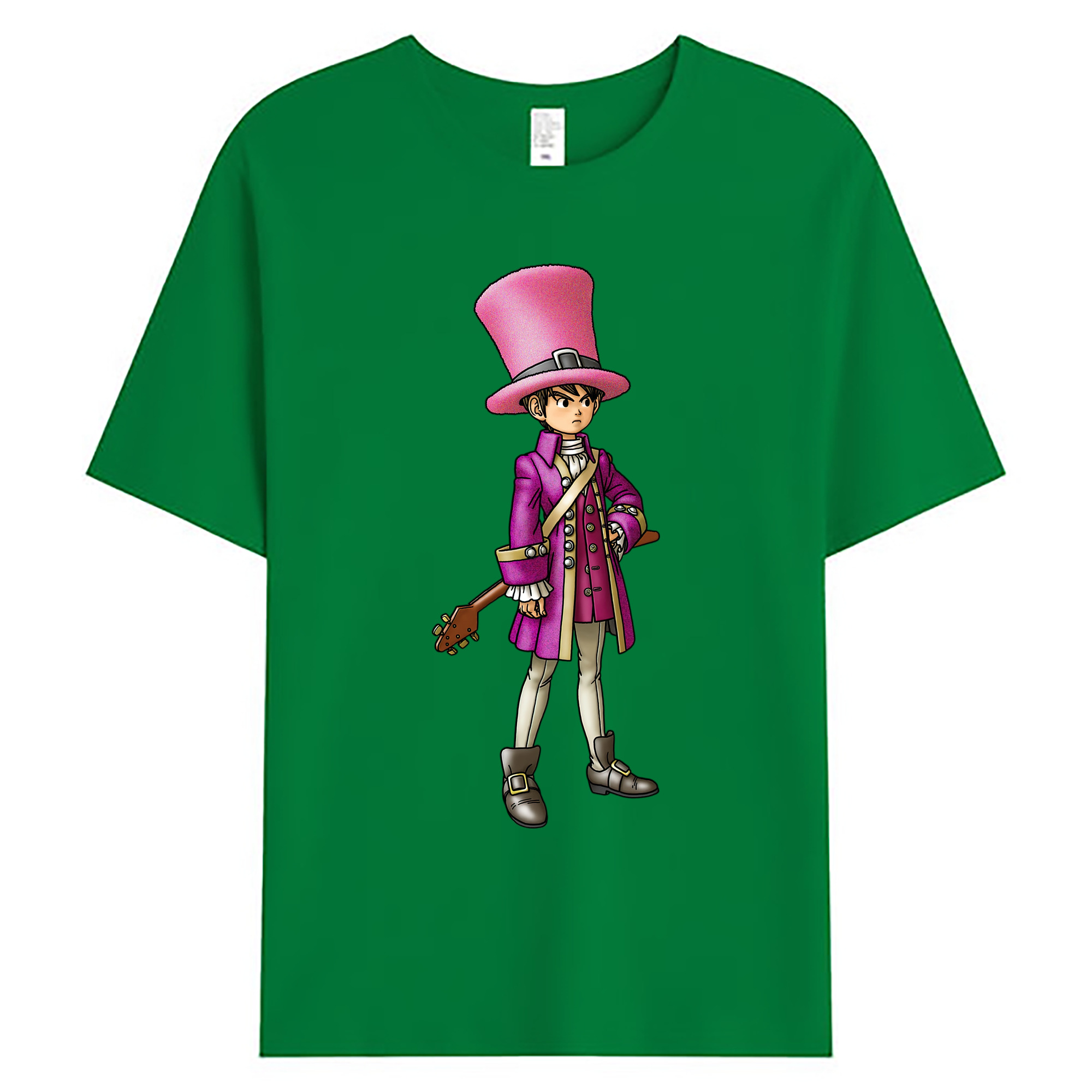 （画像用） ドラゴンクエスト Doragon Kuesuto Dragon Quest 綿100％ メンズ半袖Tシャツ｜肌触りやわらか＆通気性