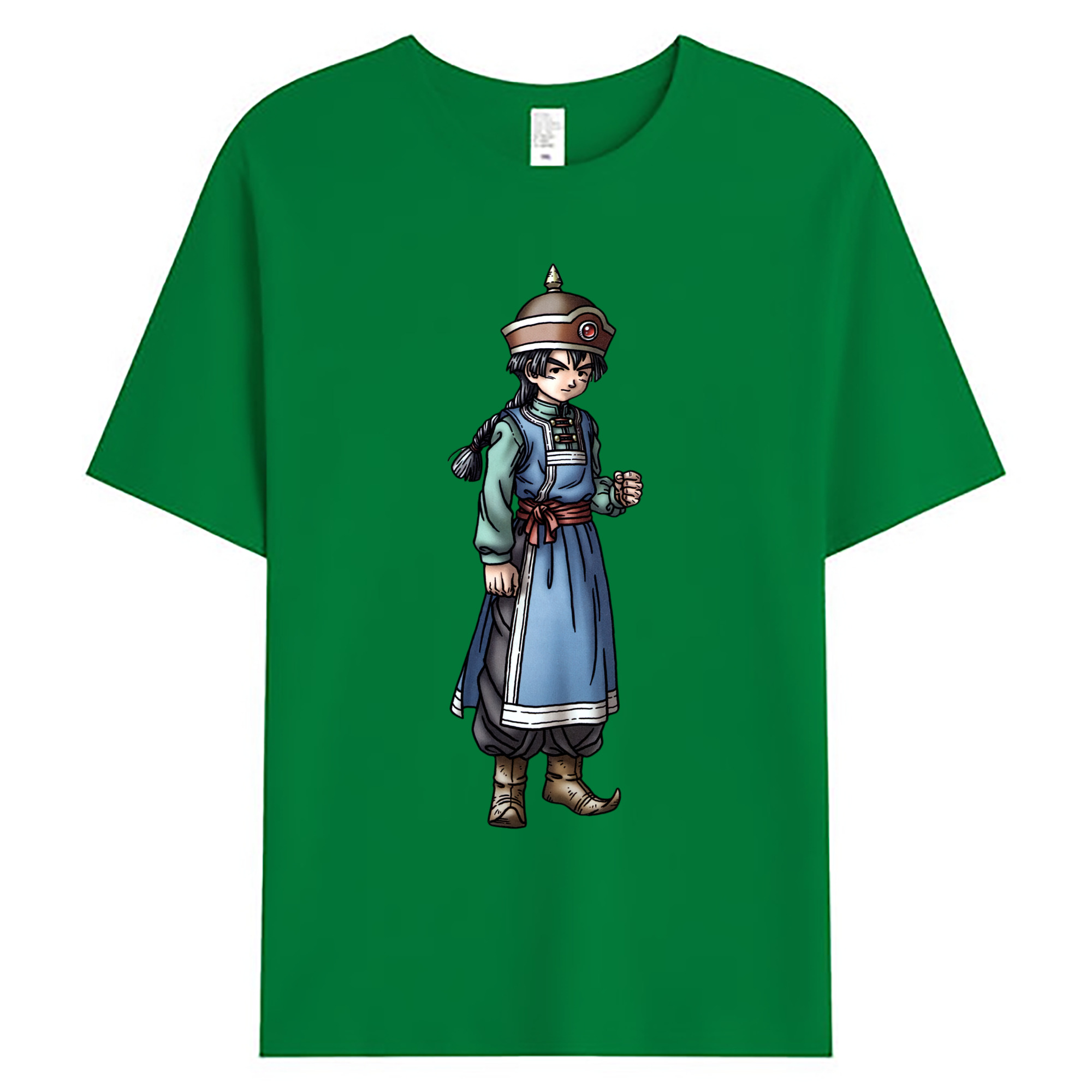 （画像用） ドラゴンクエスト Doragon Kuesuto Dragon Quest 綿100％ メンズ半袖Tシャツ｜肌触りやわらか＆通気性