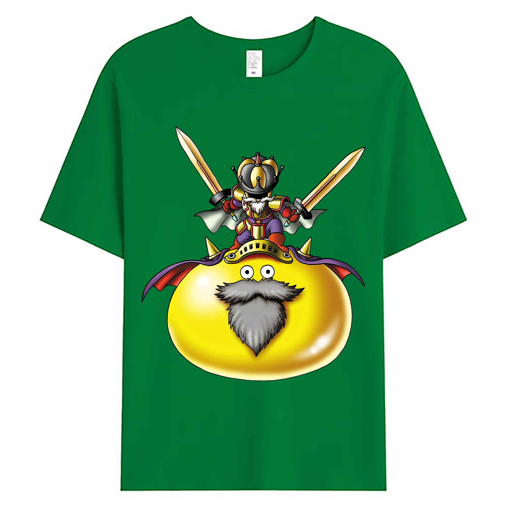 （画像用） ドラゴンクエスト Doragon Kuesuto Dragon Quest 綿100％ メンズ半袖Tシャツ｜肌触りやわらか＆通気性