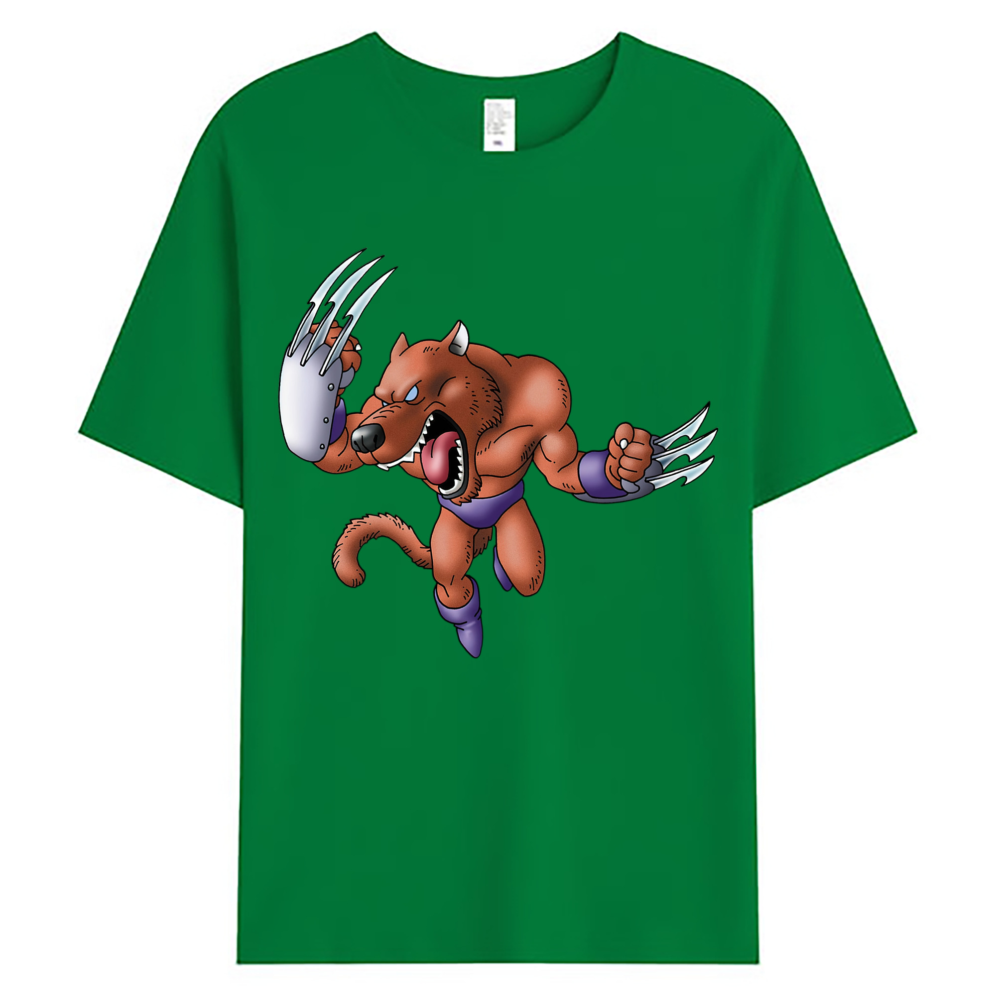 （画像用） ドラゴンクエスト Doragon Kuesuto Dragon Quest 綿100％ メンズ半袖Tシャツ｜肌触りやわらか＆通気性